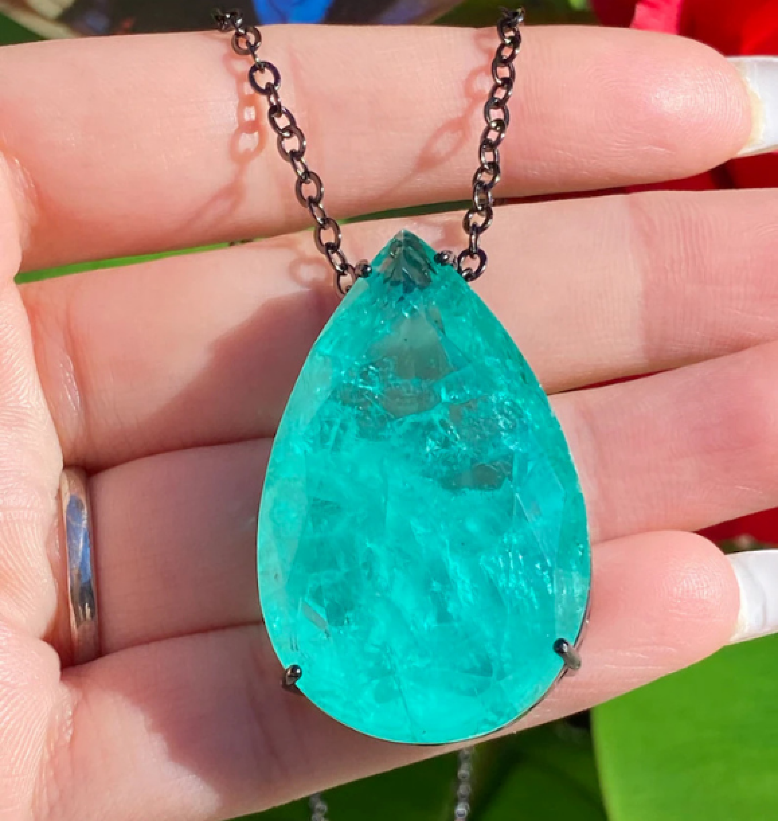 emerald necklace