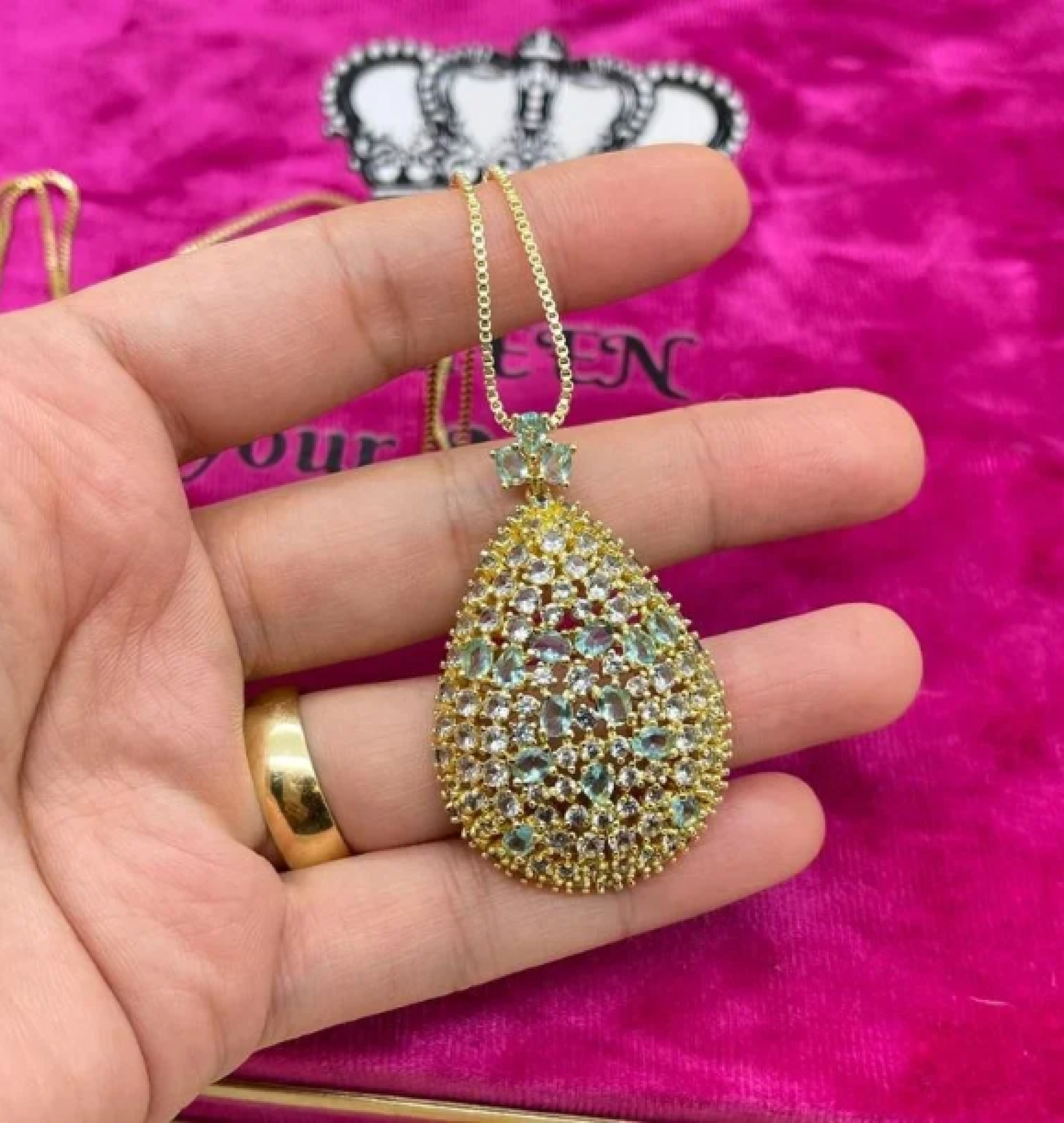 glam earrings