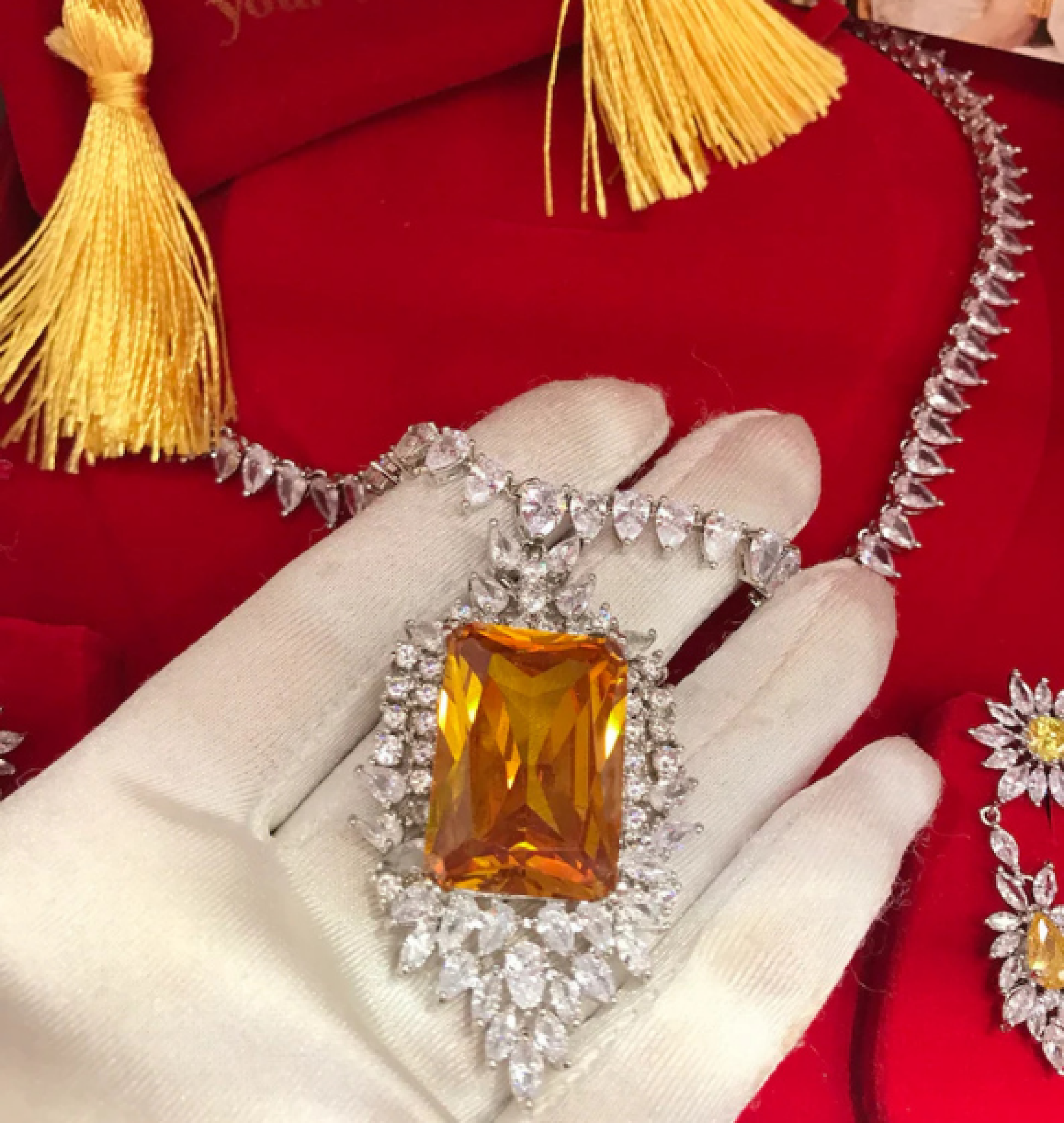 citrine set