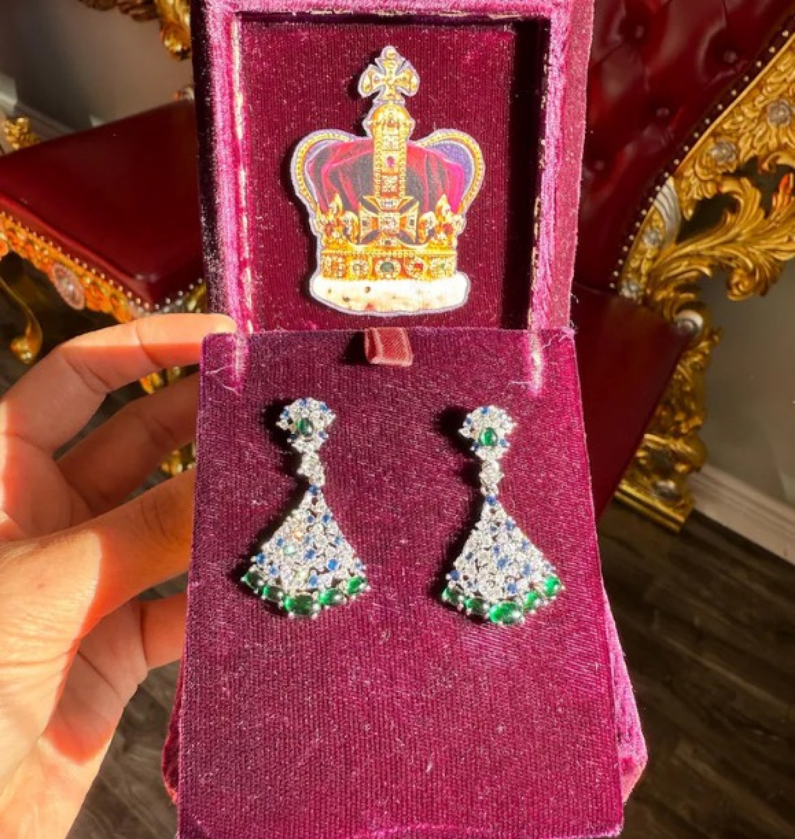 jade  earrings