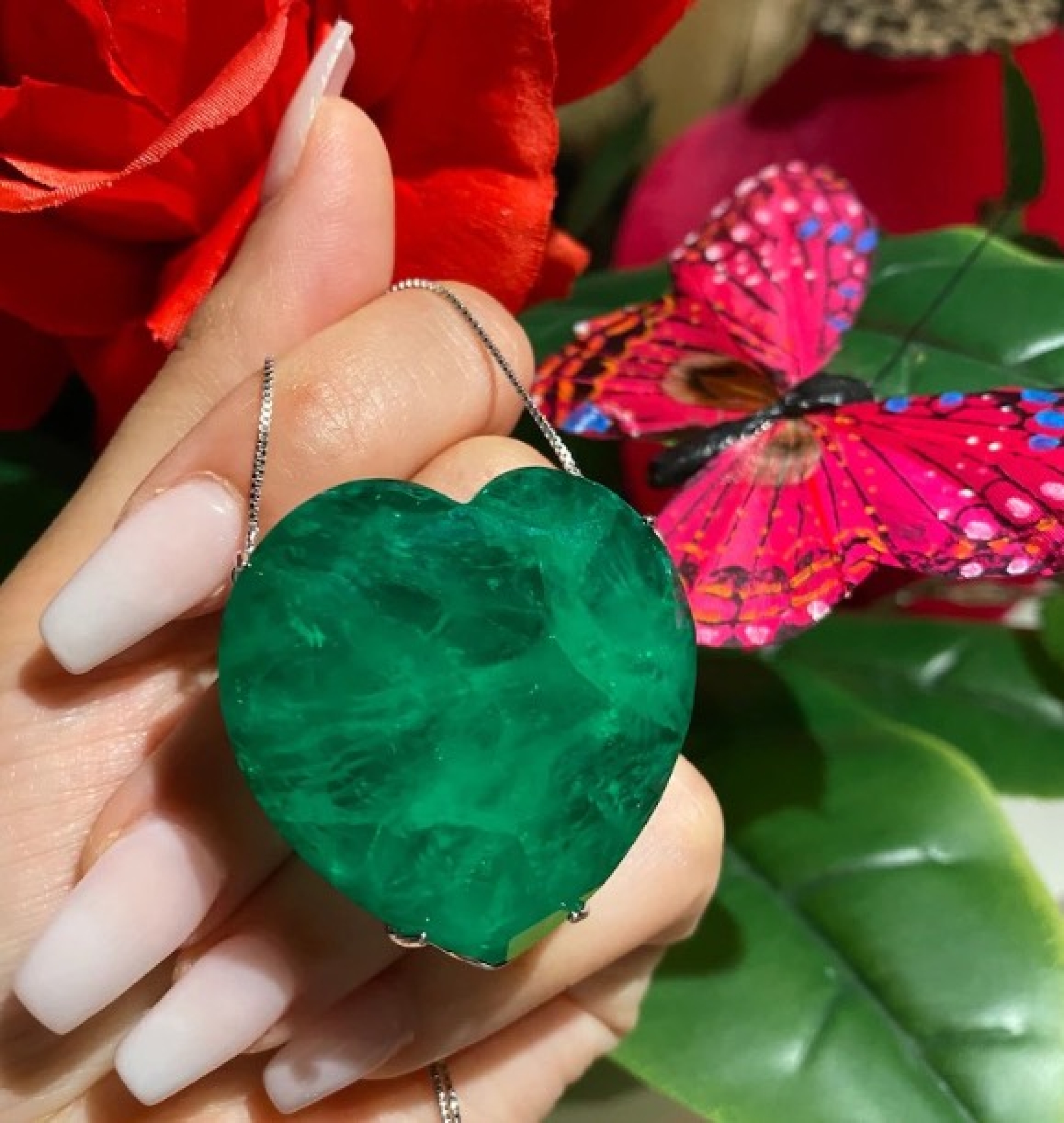 heart necklace