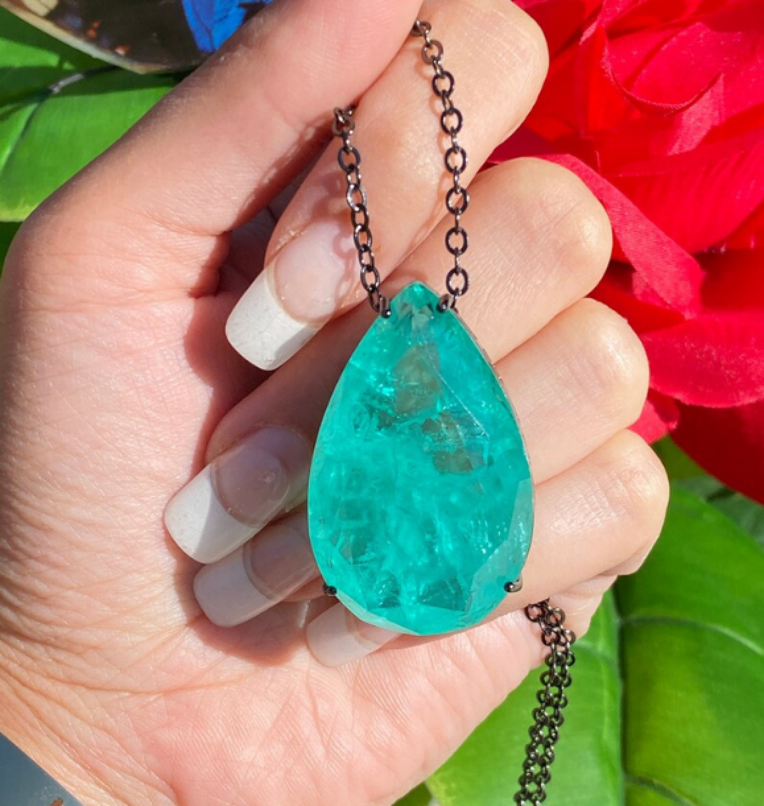 emerald necklace