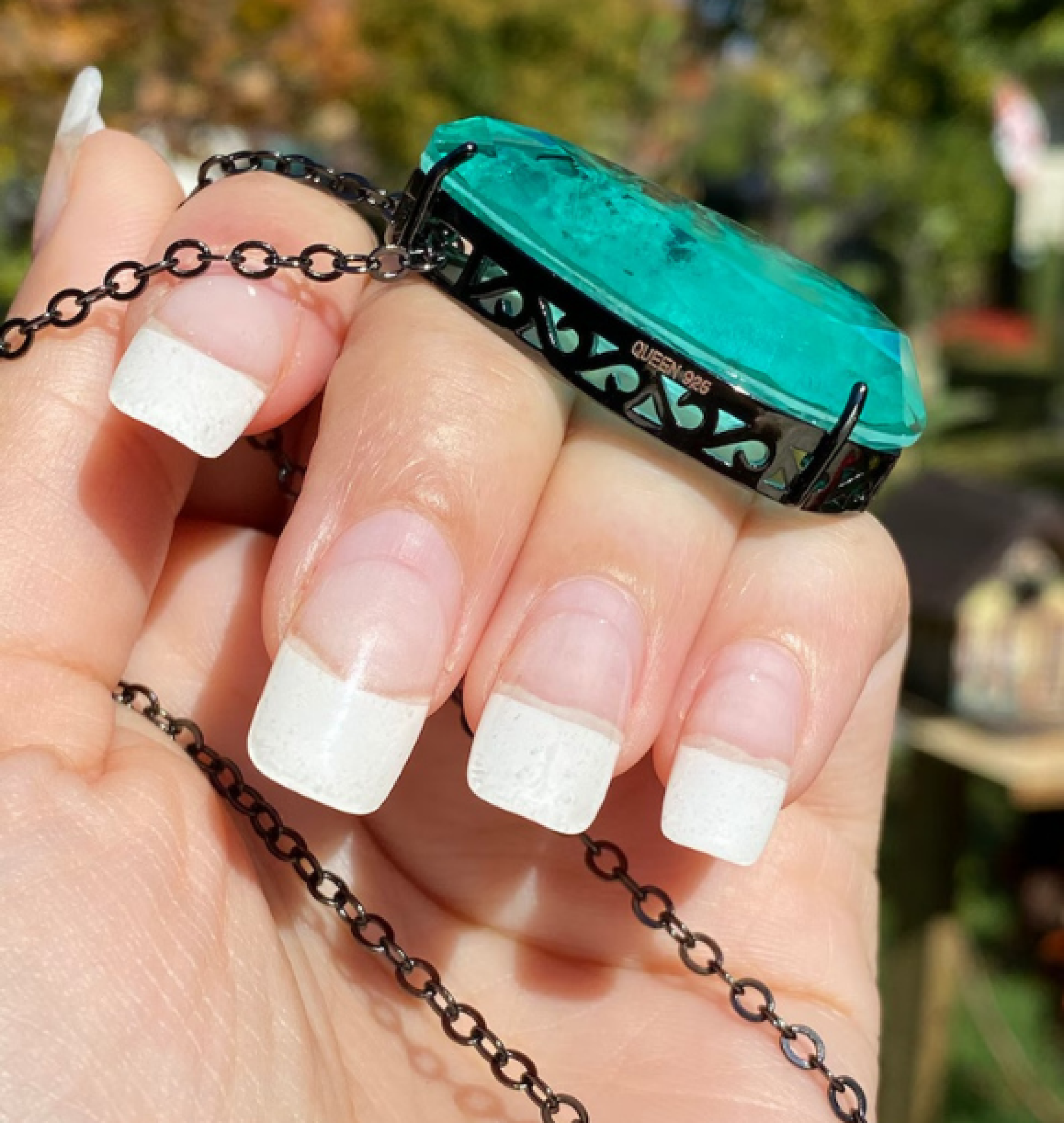emerald necklace