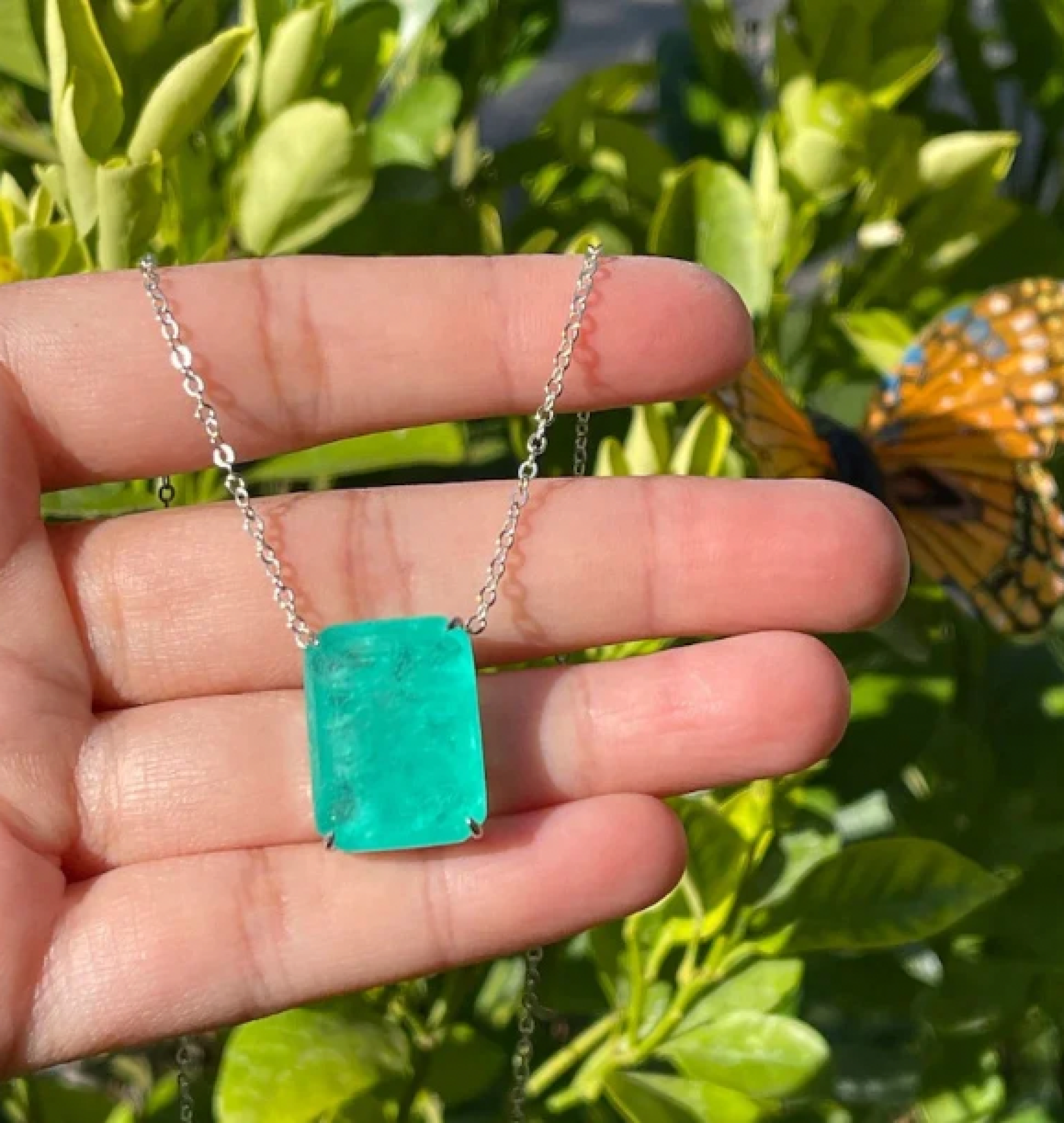 emerald necklace