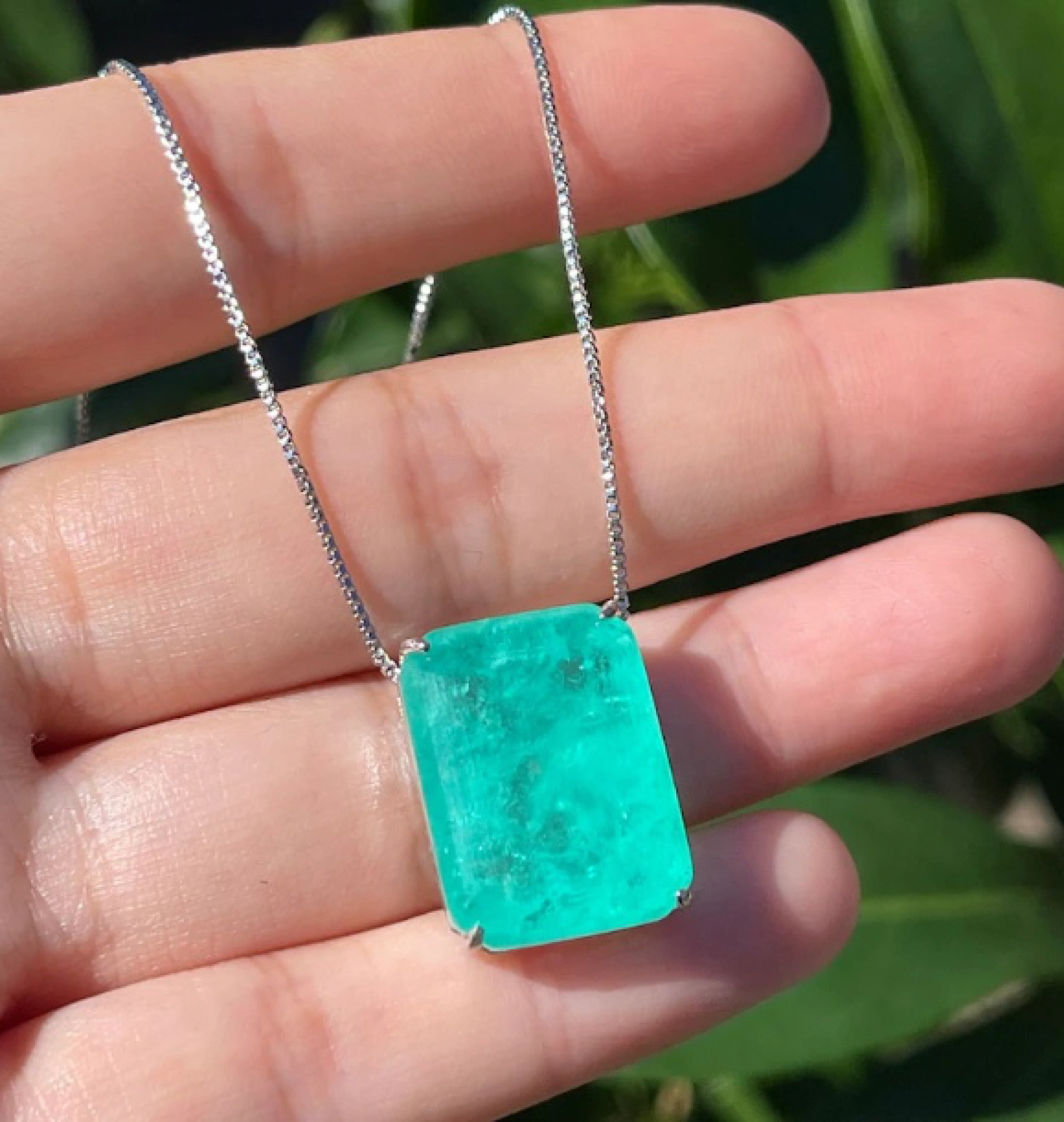 emerald necklace