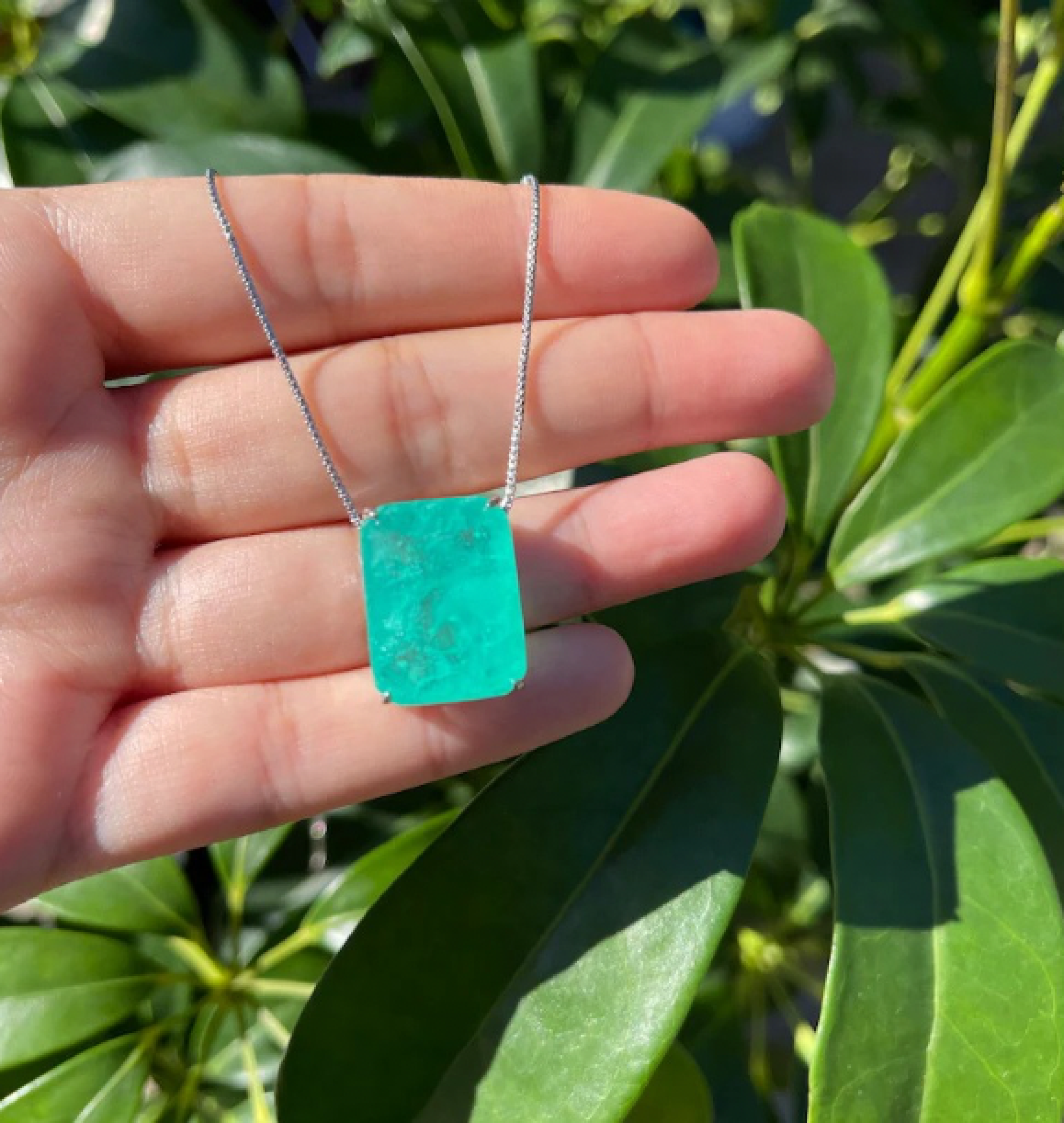 emerald necklace