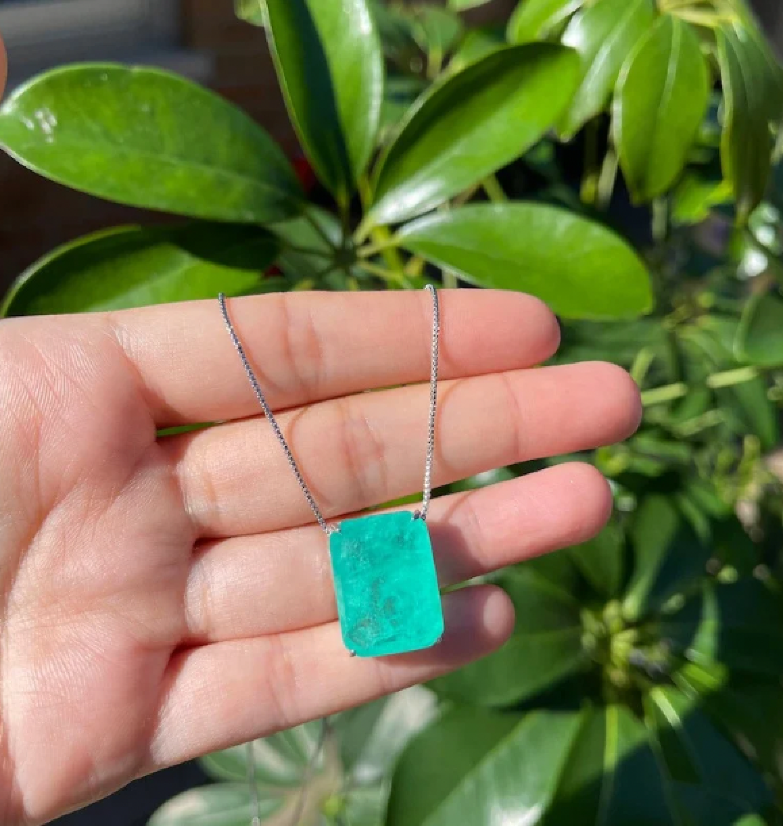 emerald necklace