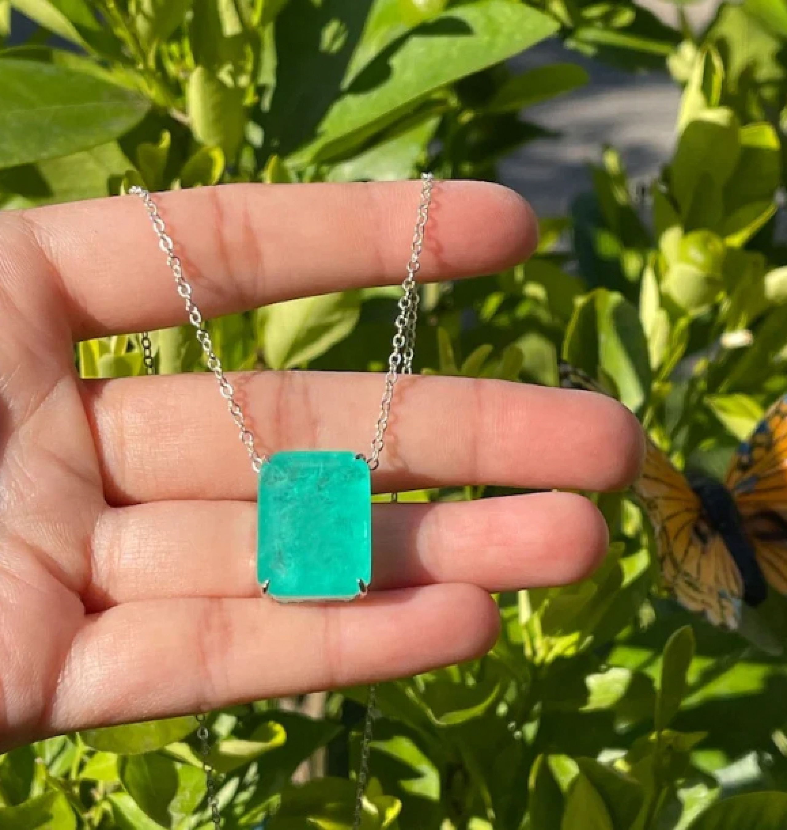 emerald necklace