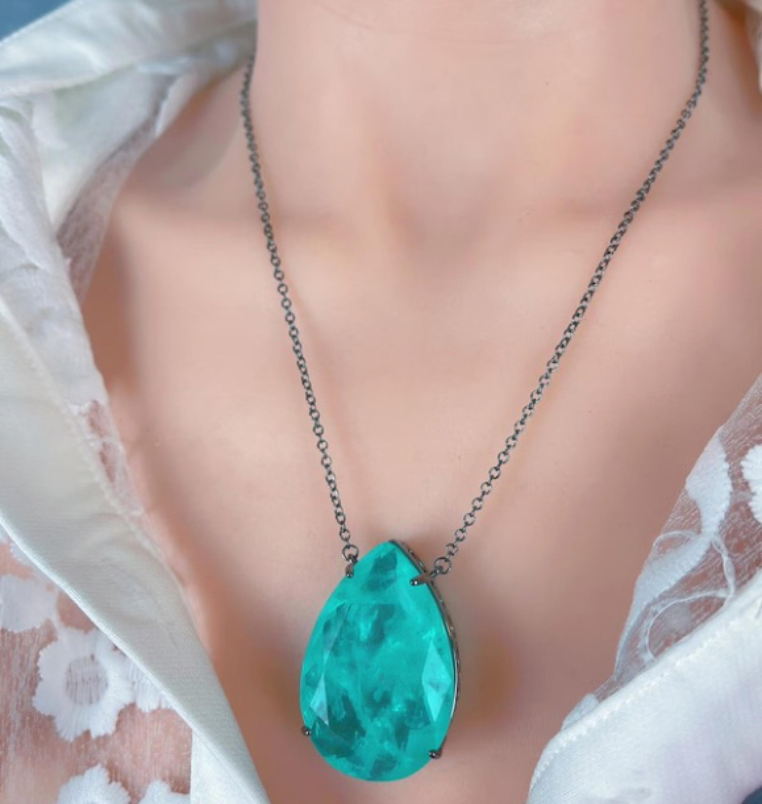 emerald necklace