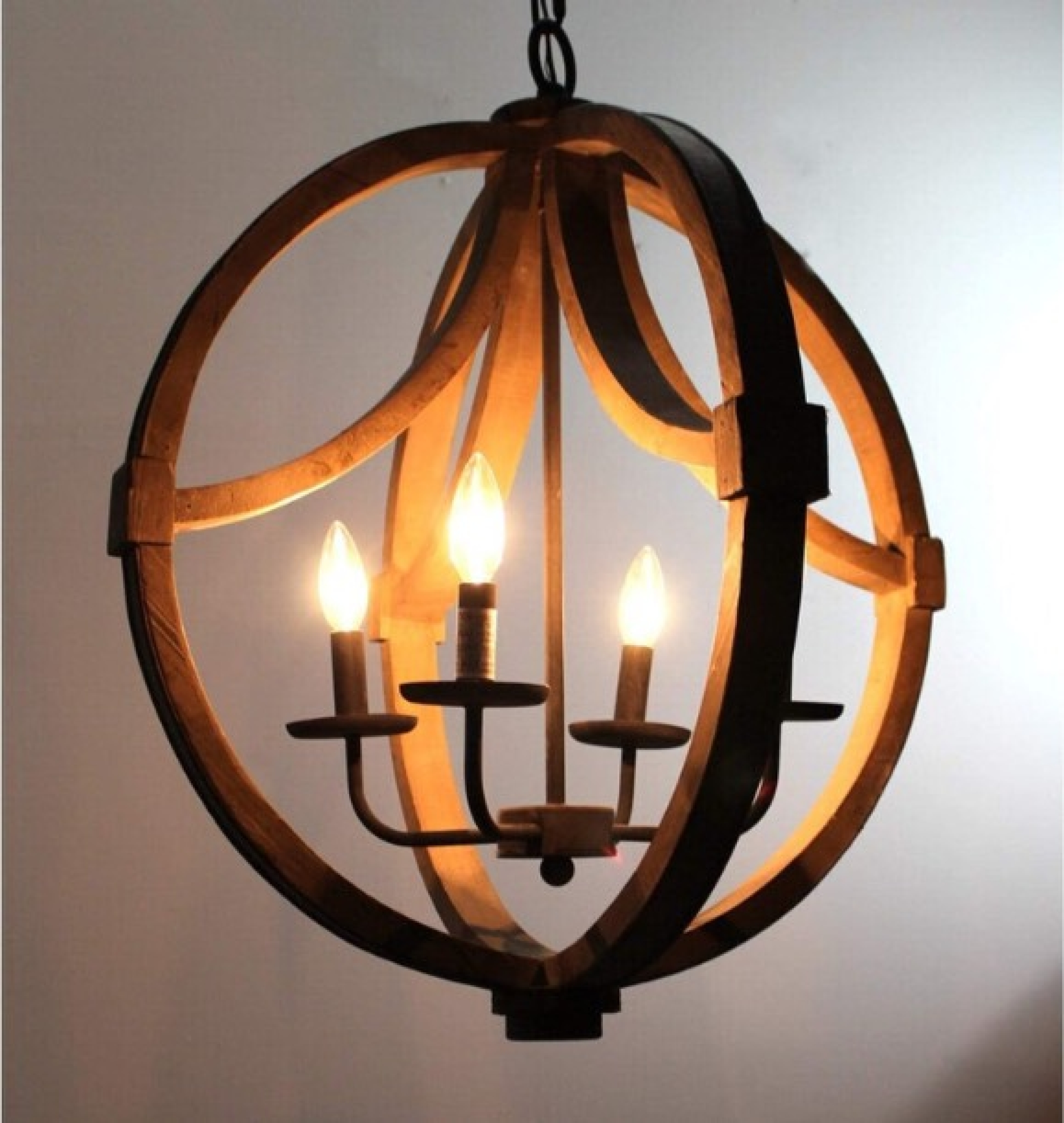 cage chandelier