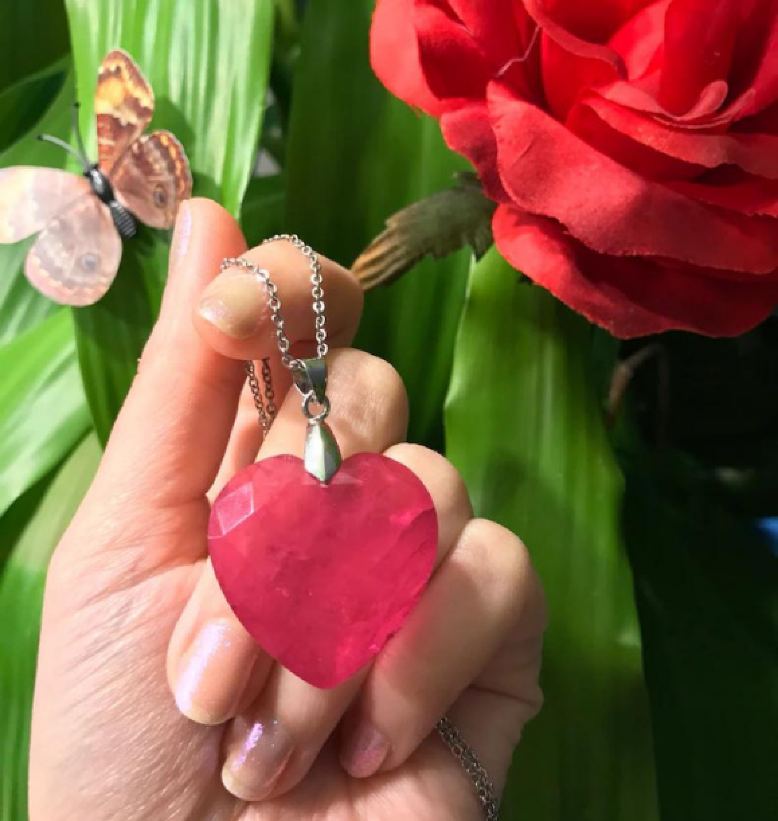 heart necklace