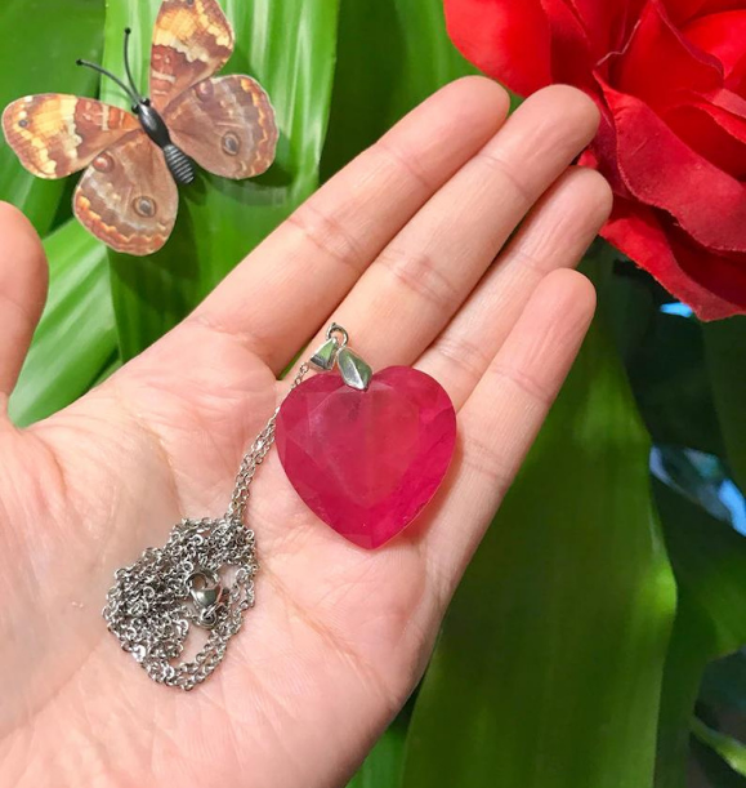heart necklace