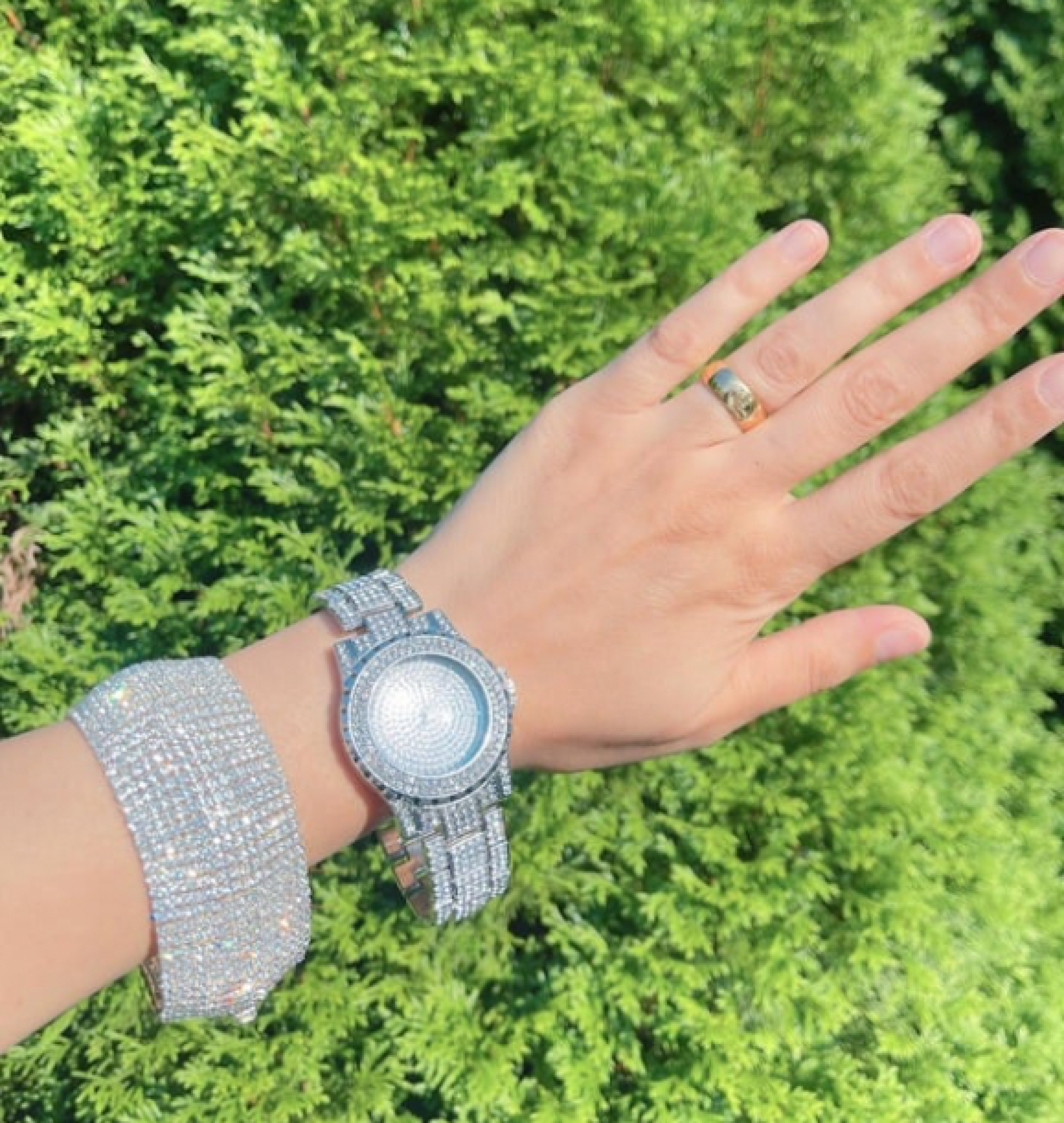 crystal watch