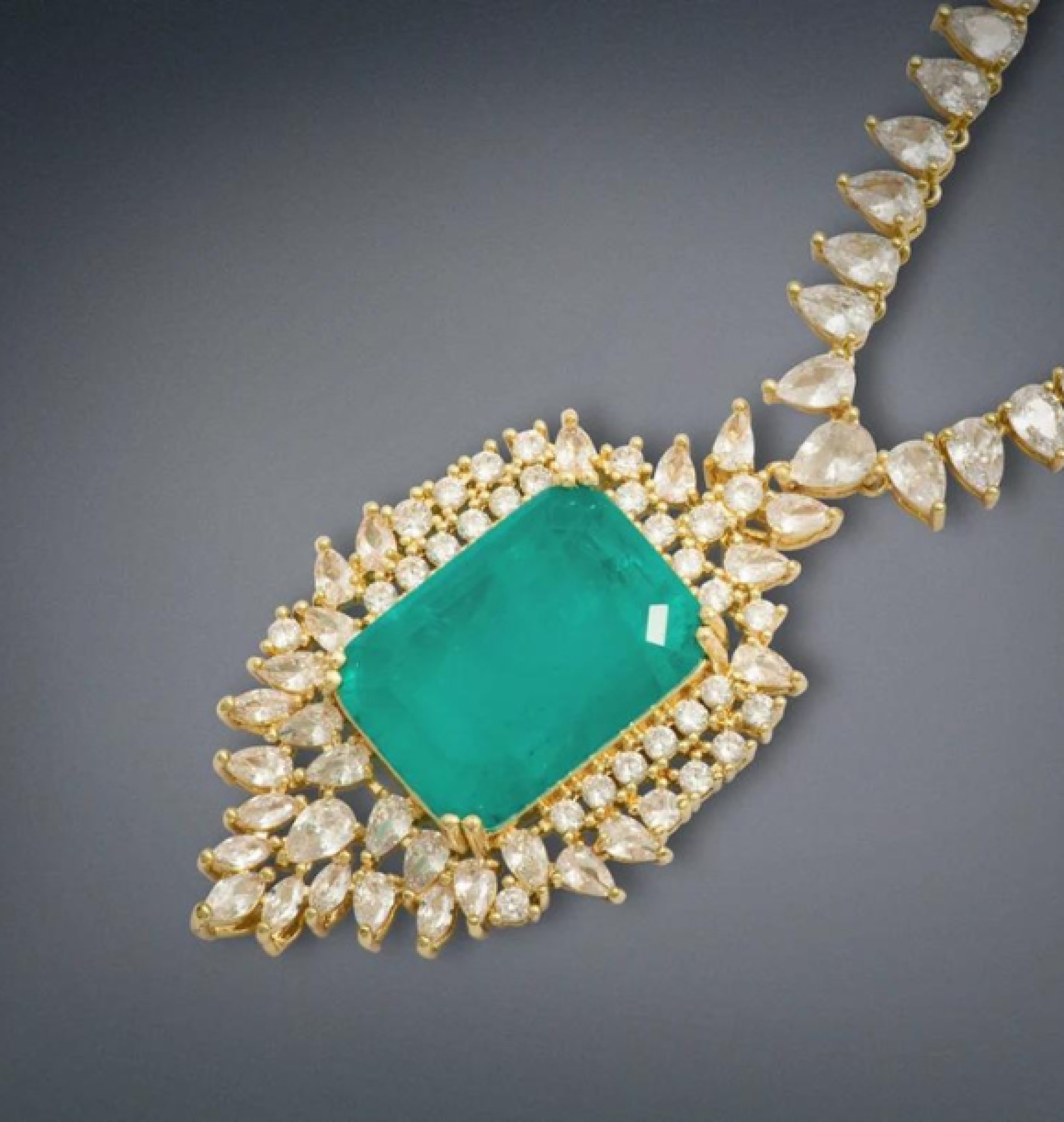 emerald necklace