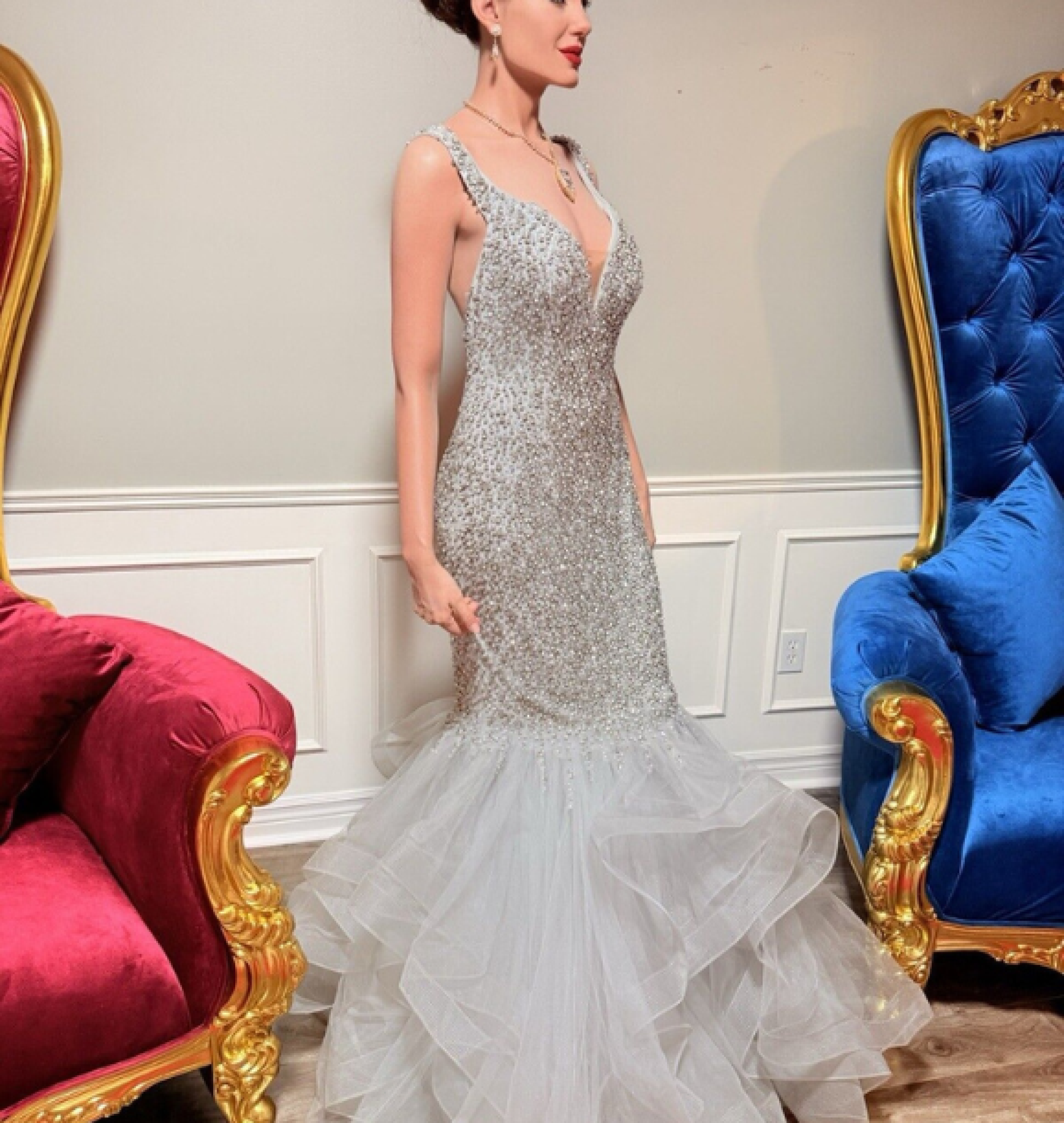 mermaid gown