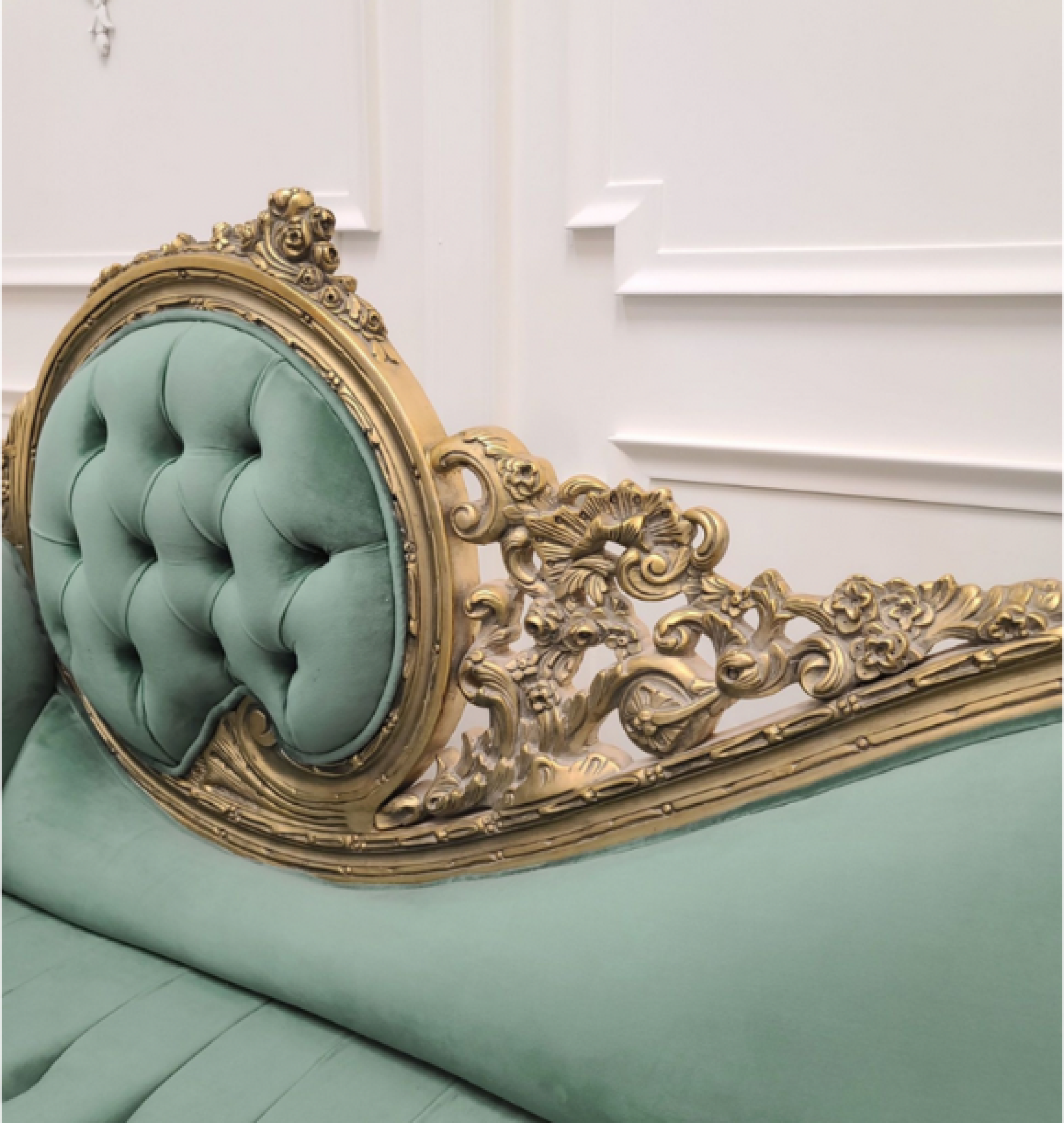 sage chaise