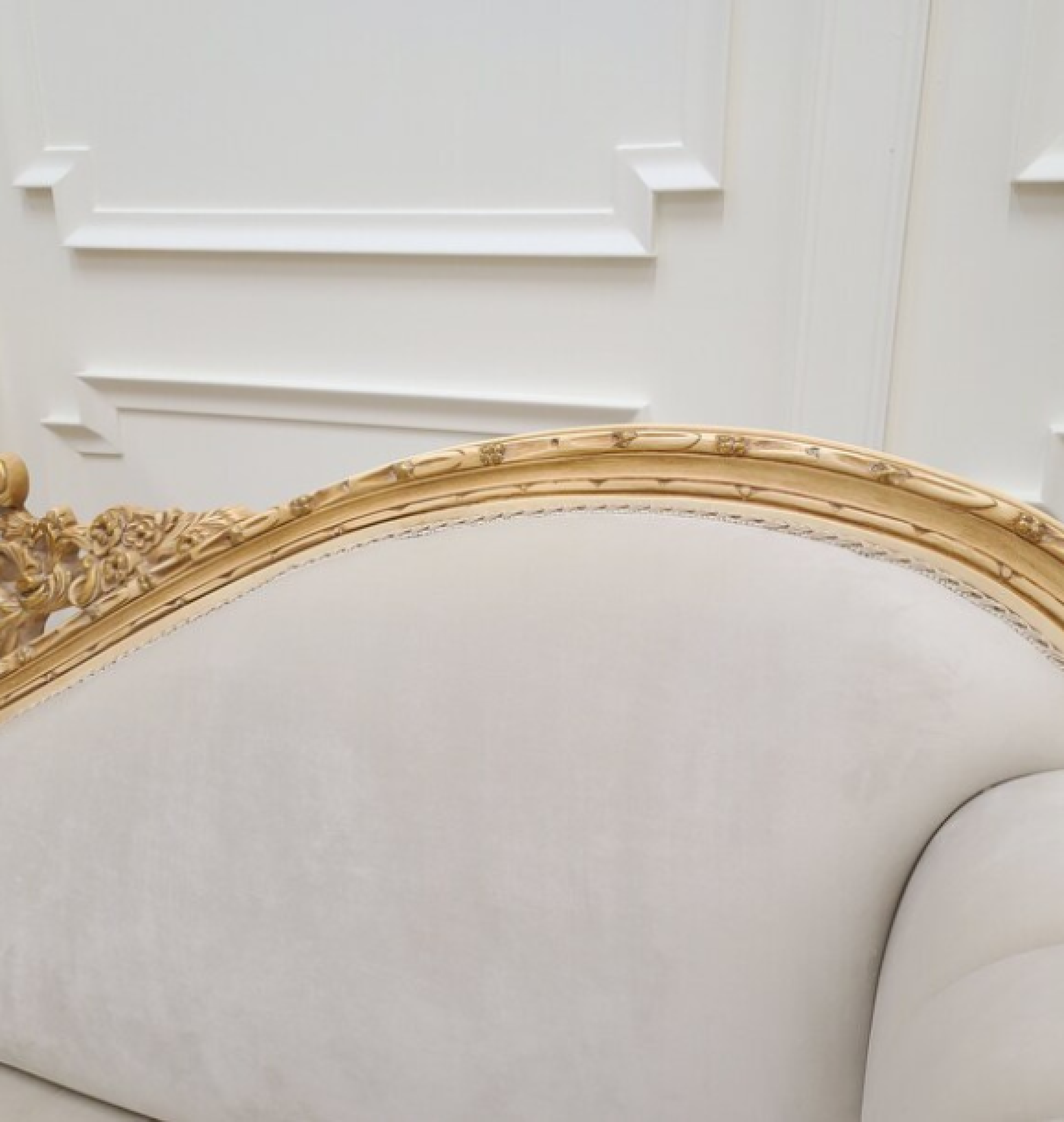 cream chaise