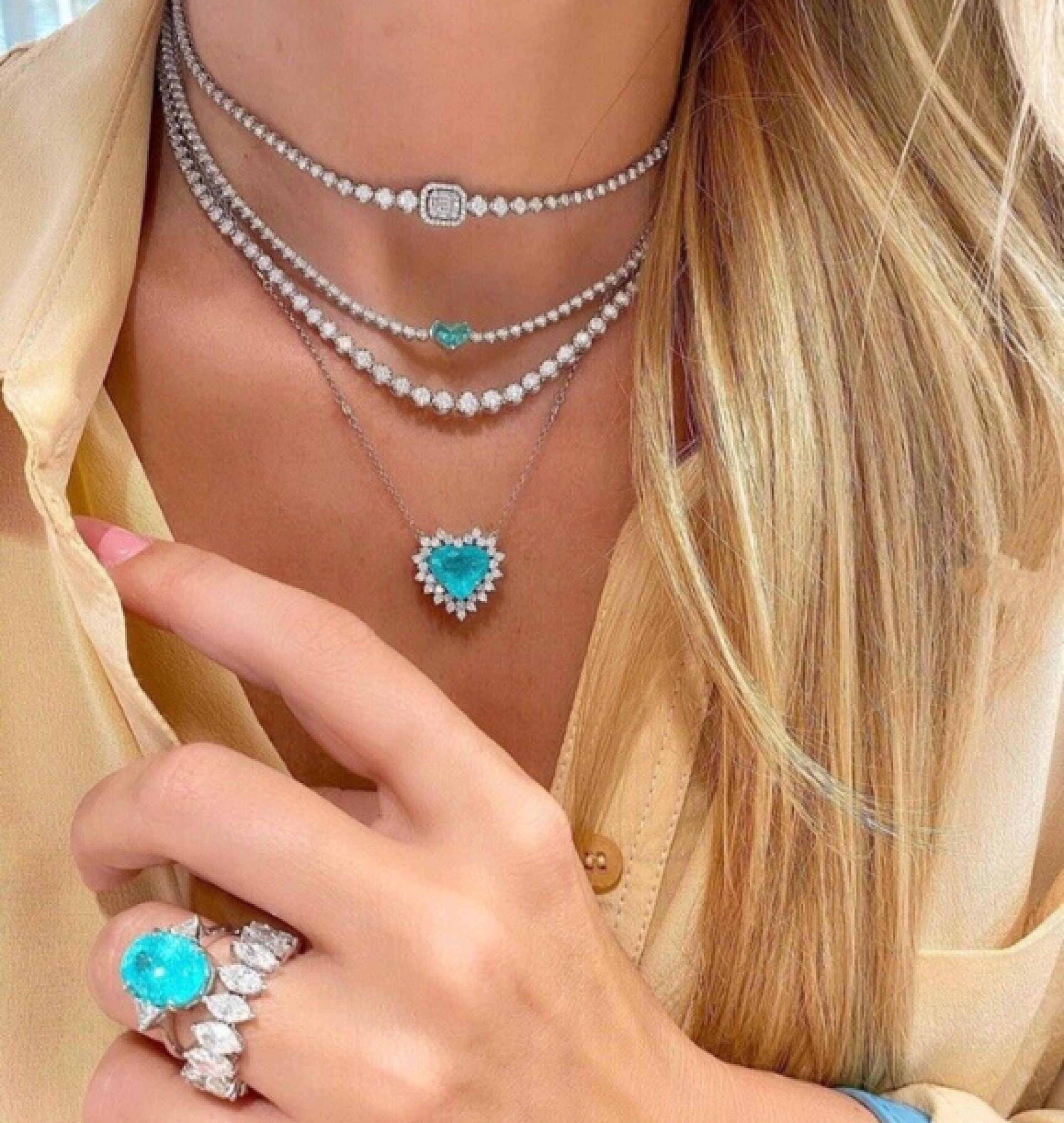 heart necklace