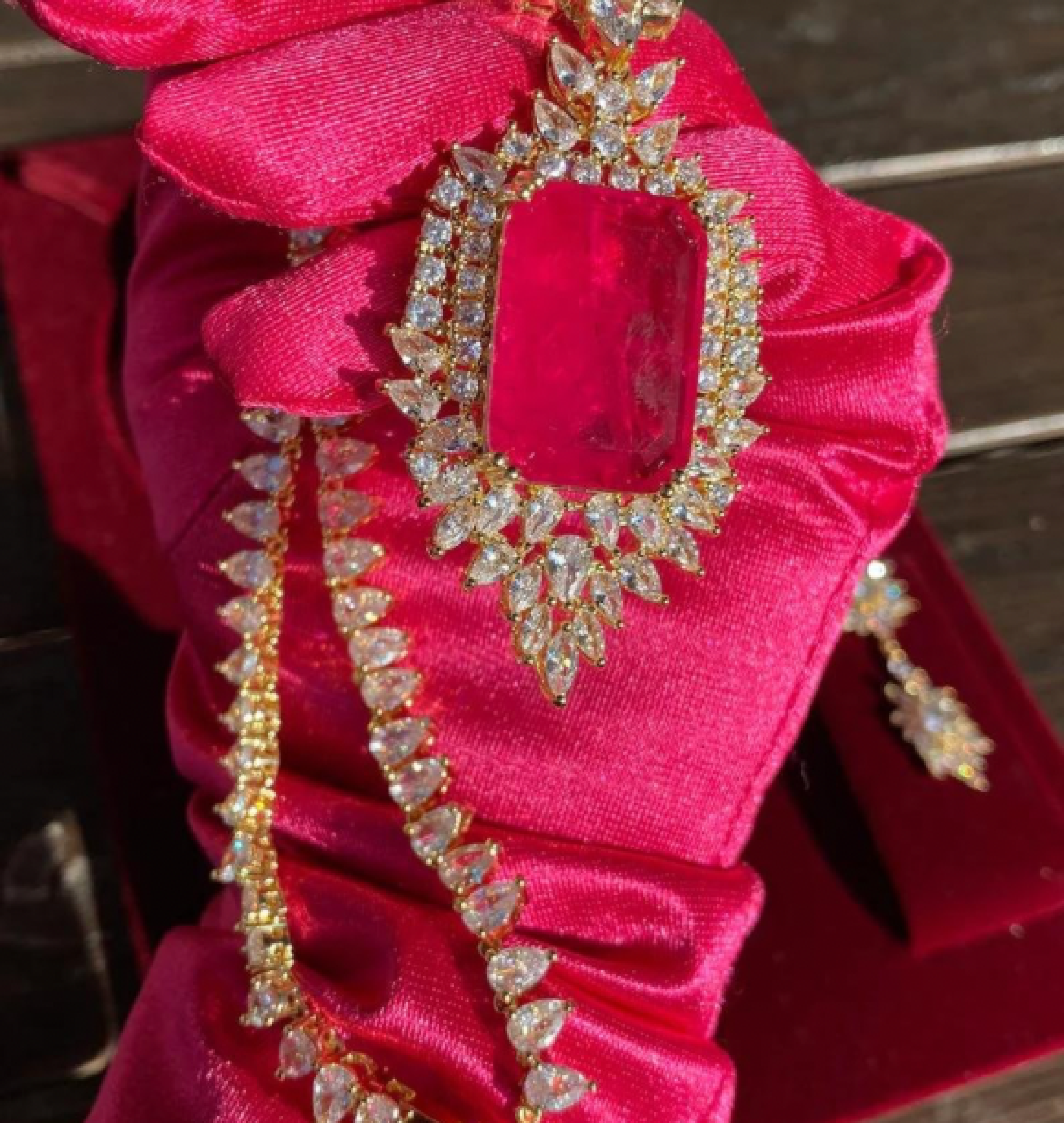 ruby  necklace