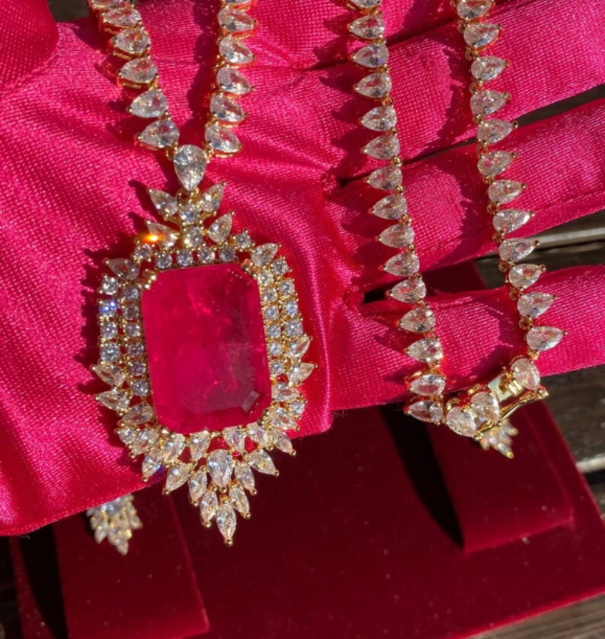 ruby  necklace