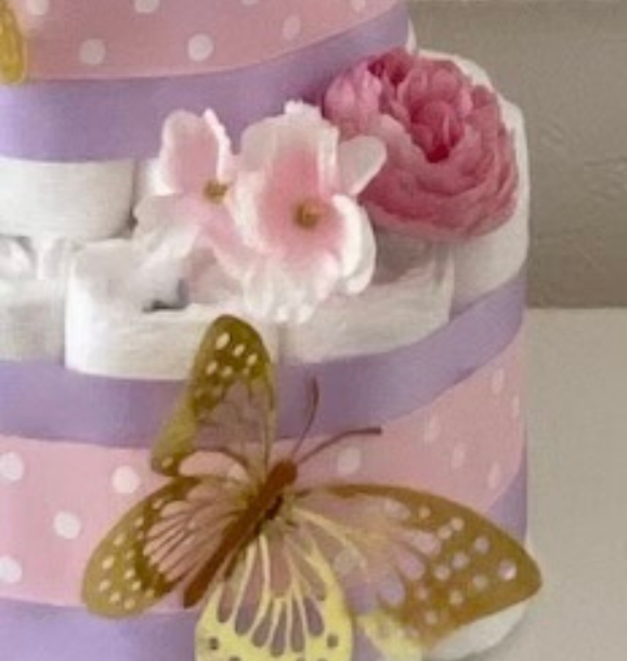 princess diaper cake