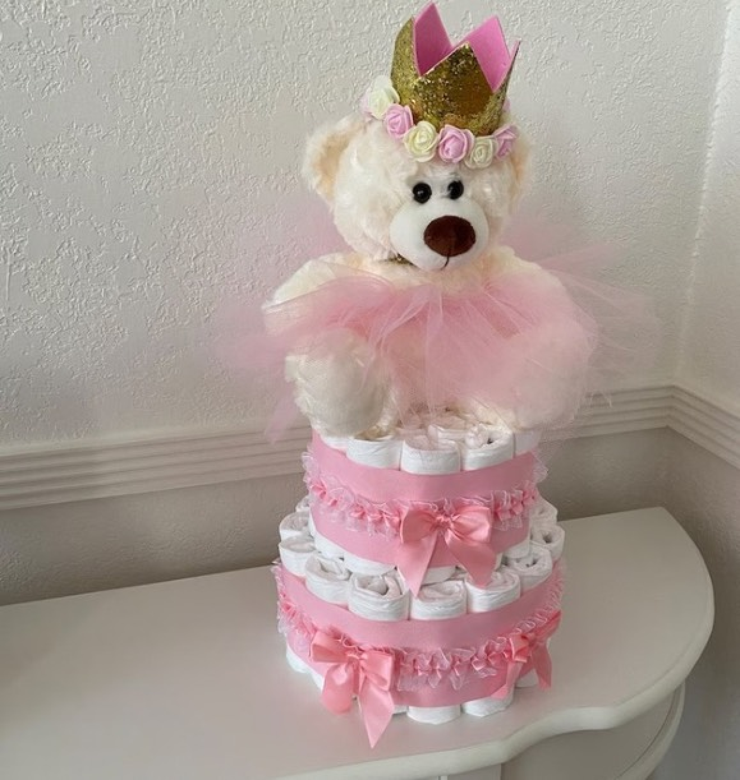 ballerina diaper cak