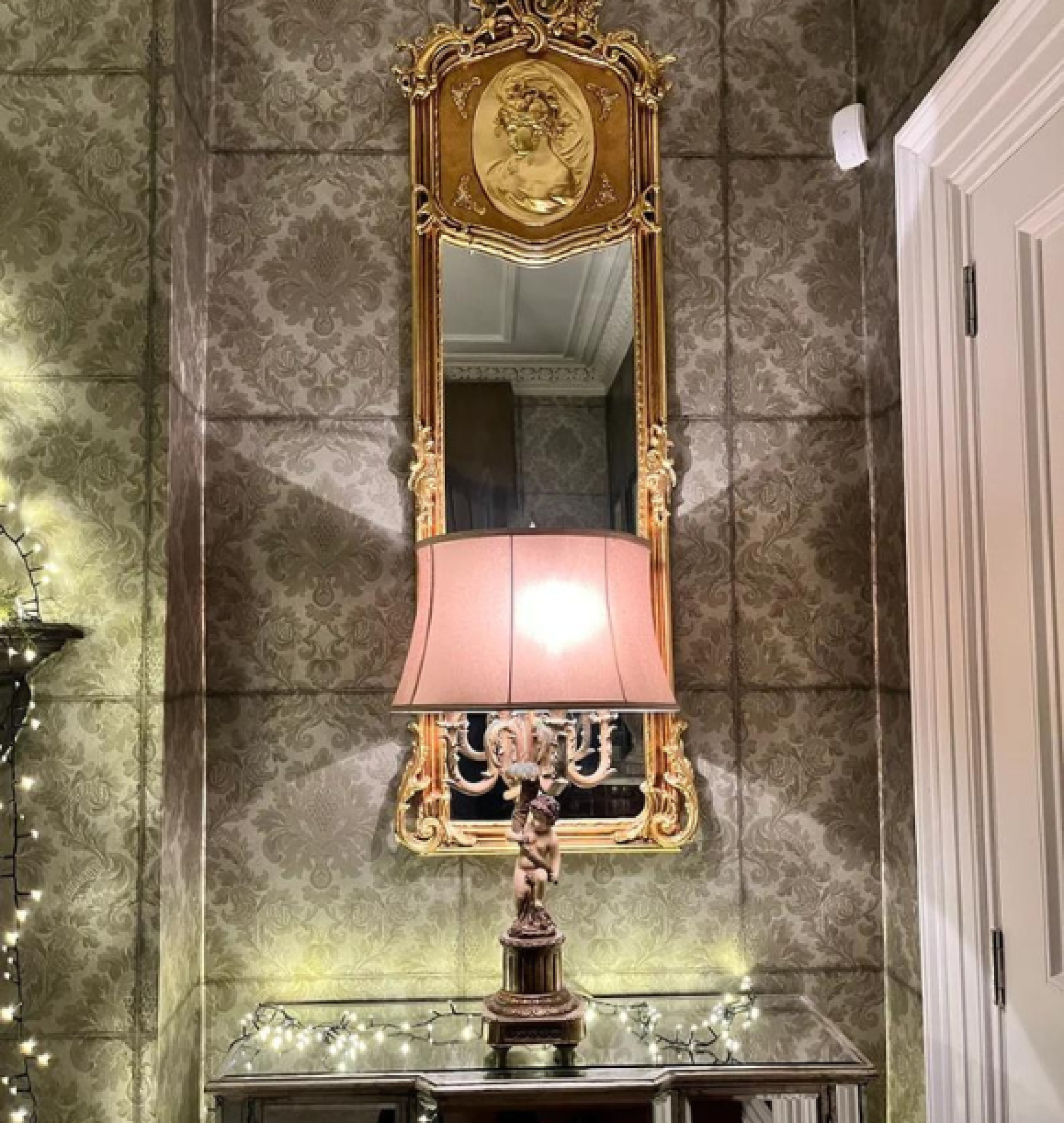 gold mirror