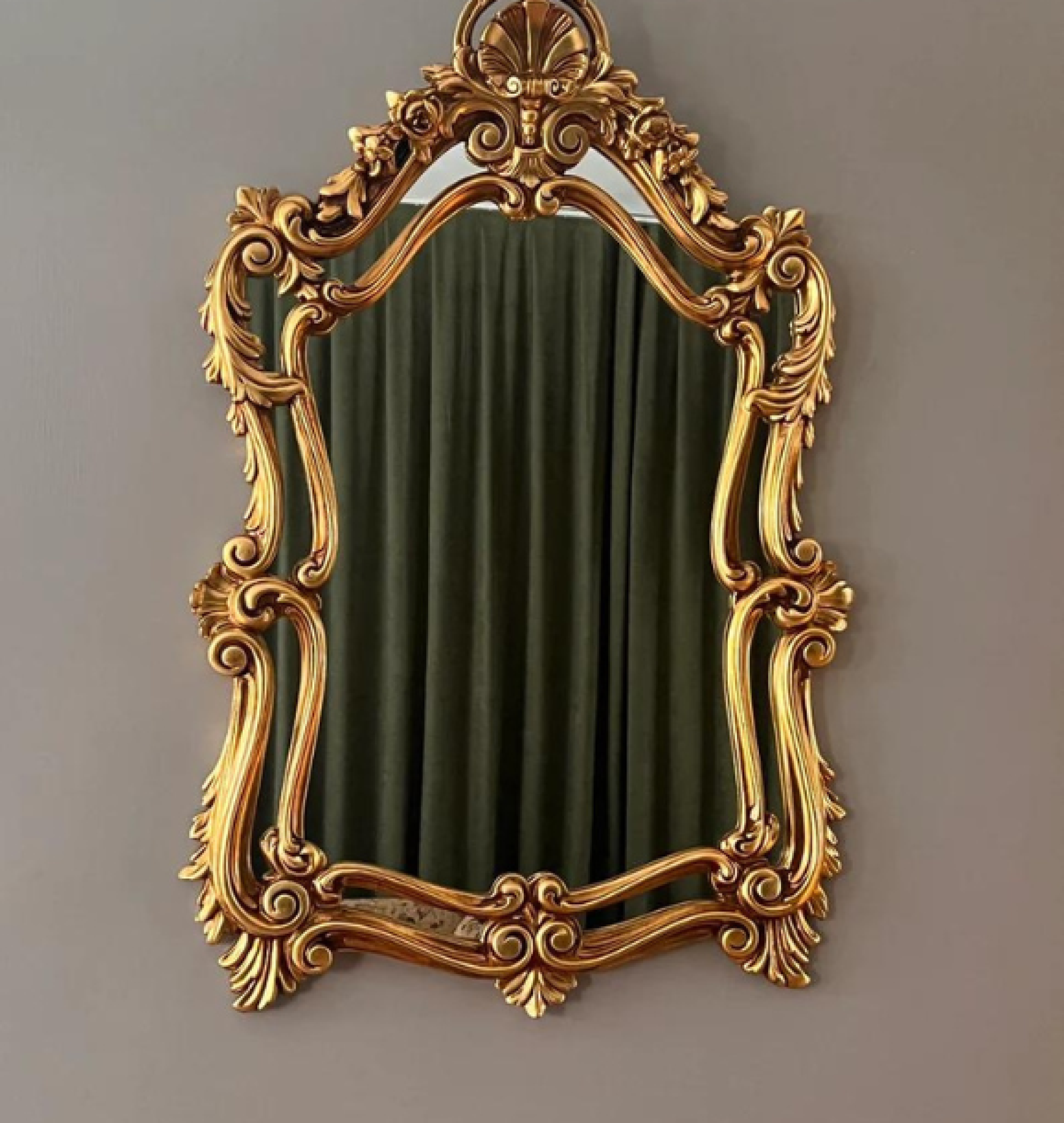 gold mirror