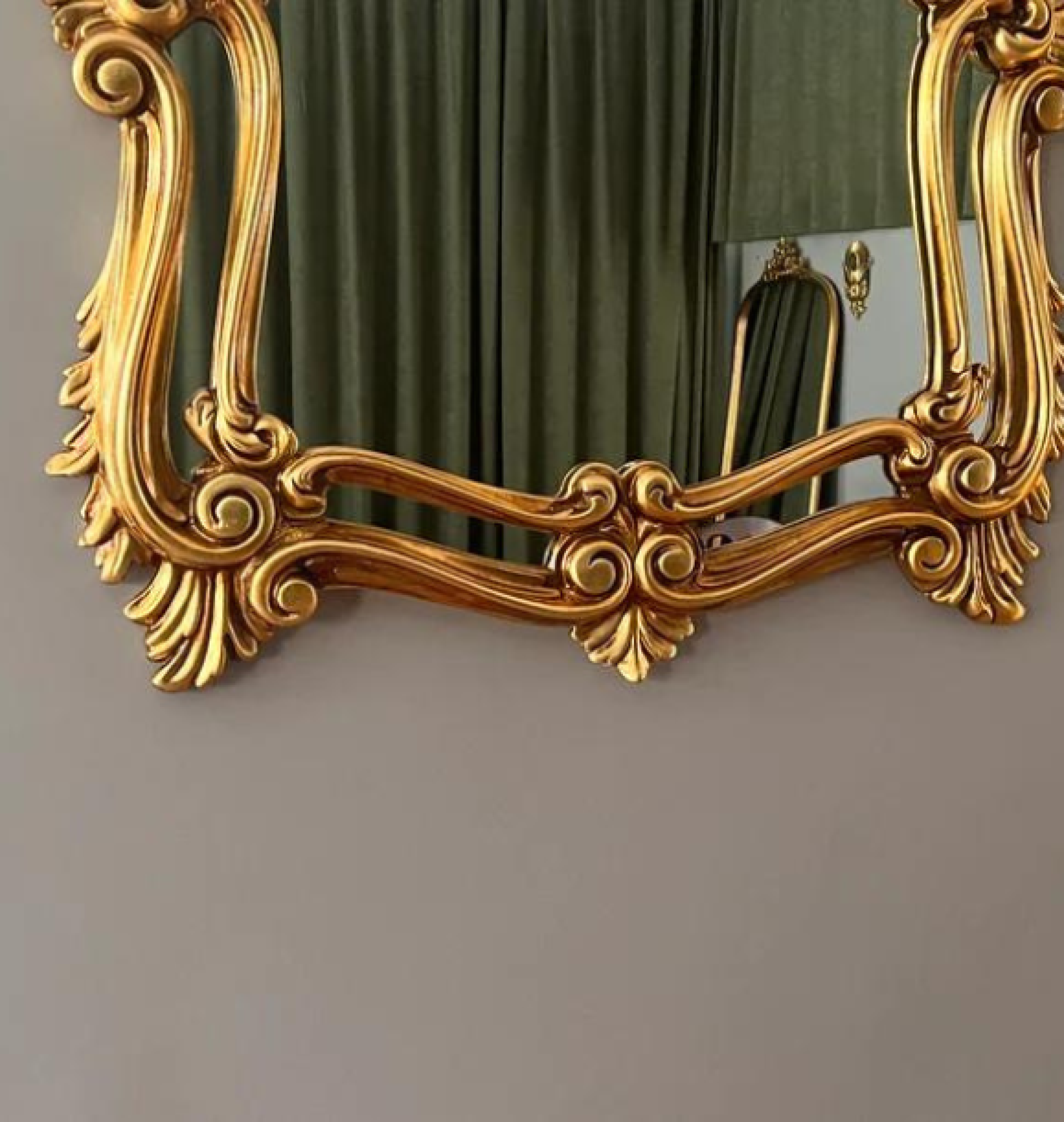 gold mirror