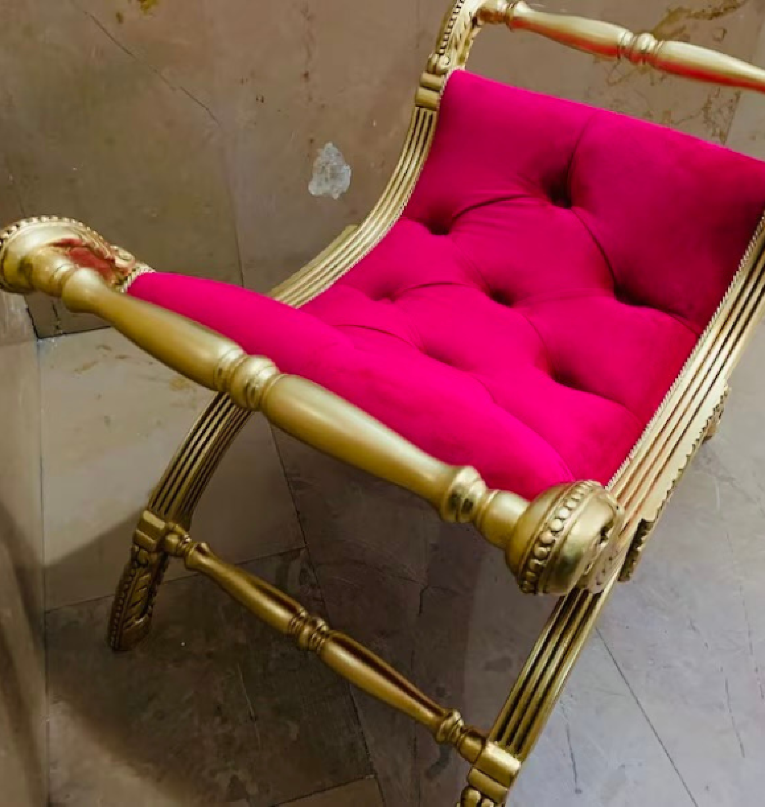 magenta bench