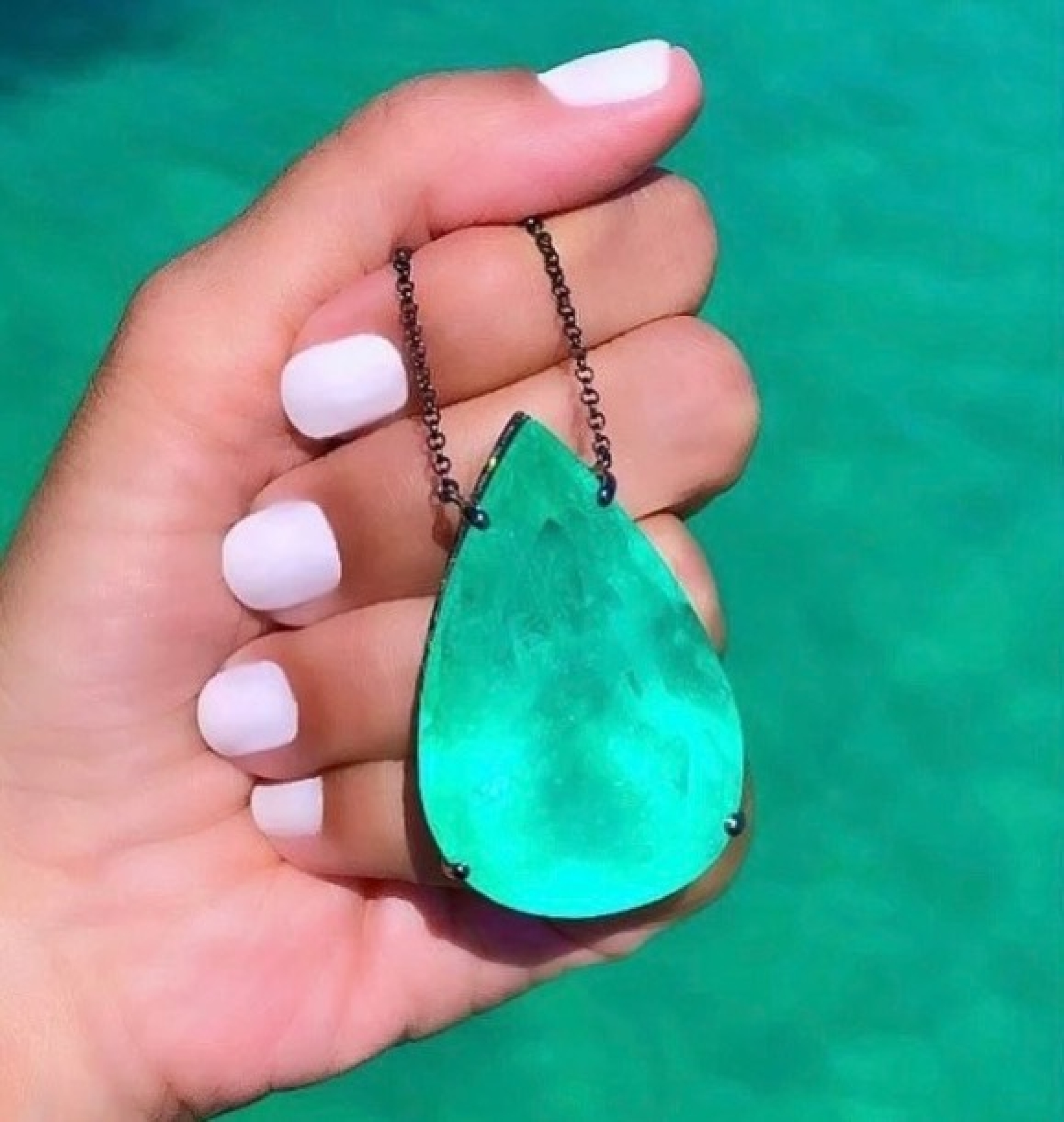 emerald necklace