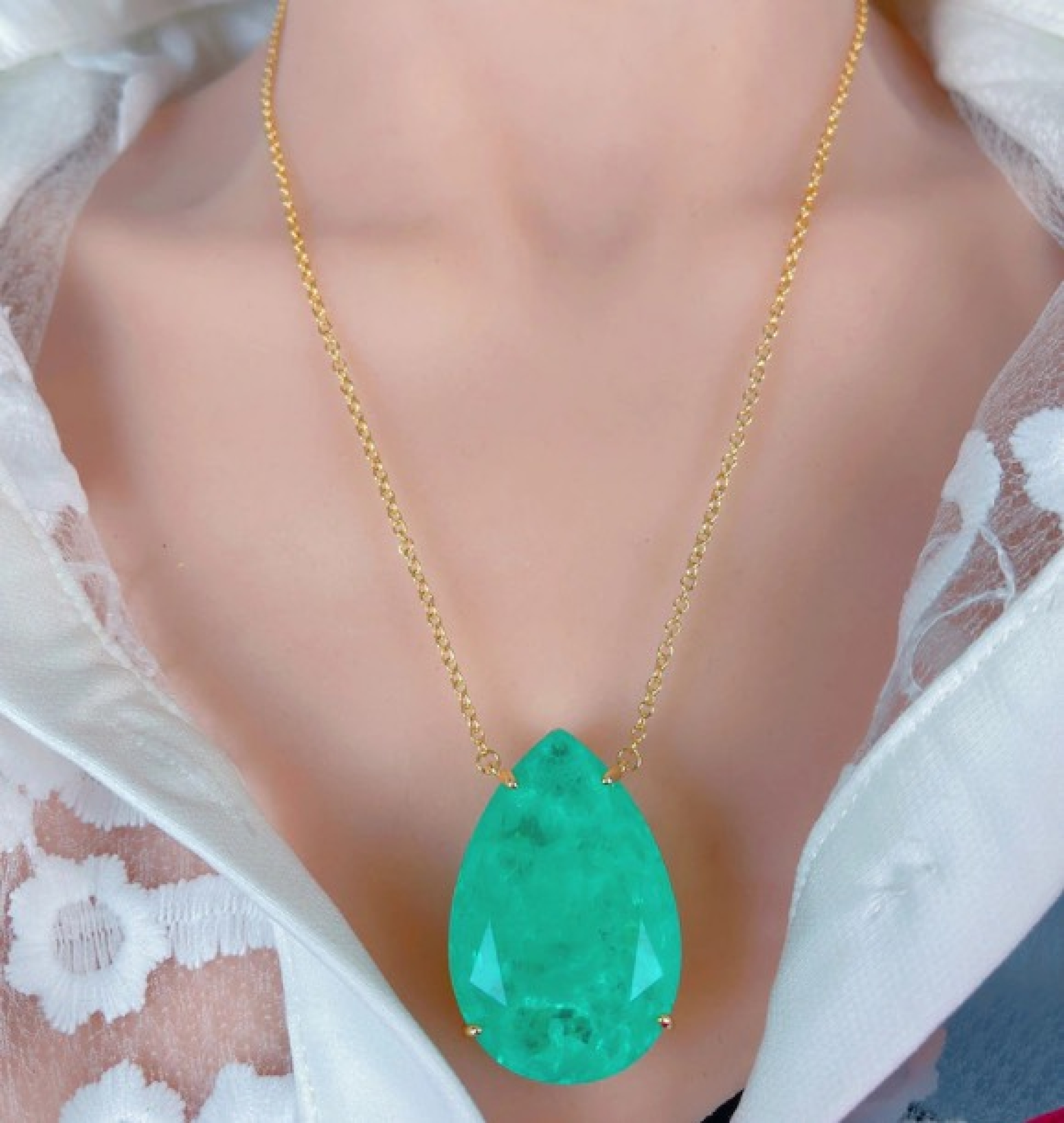 emerald necklace