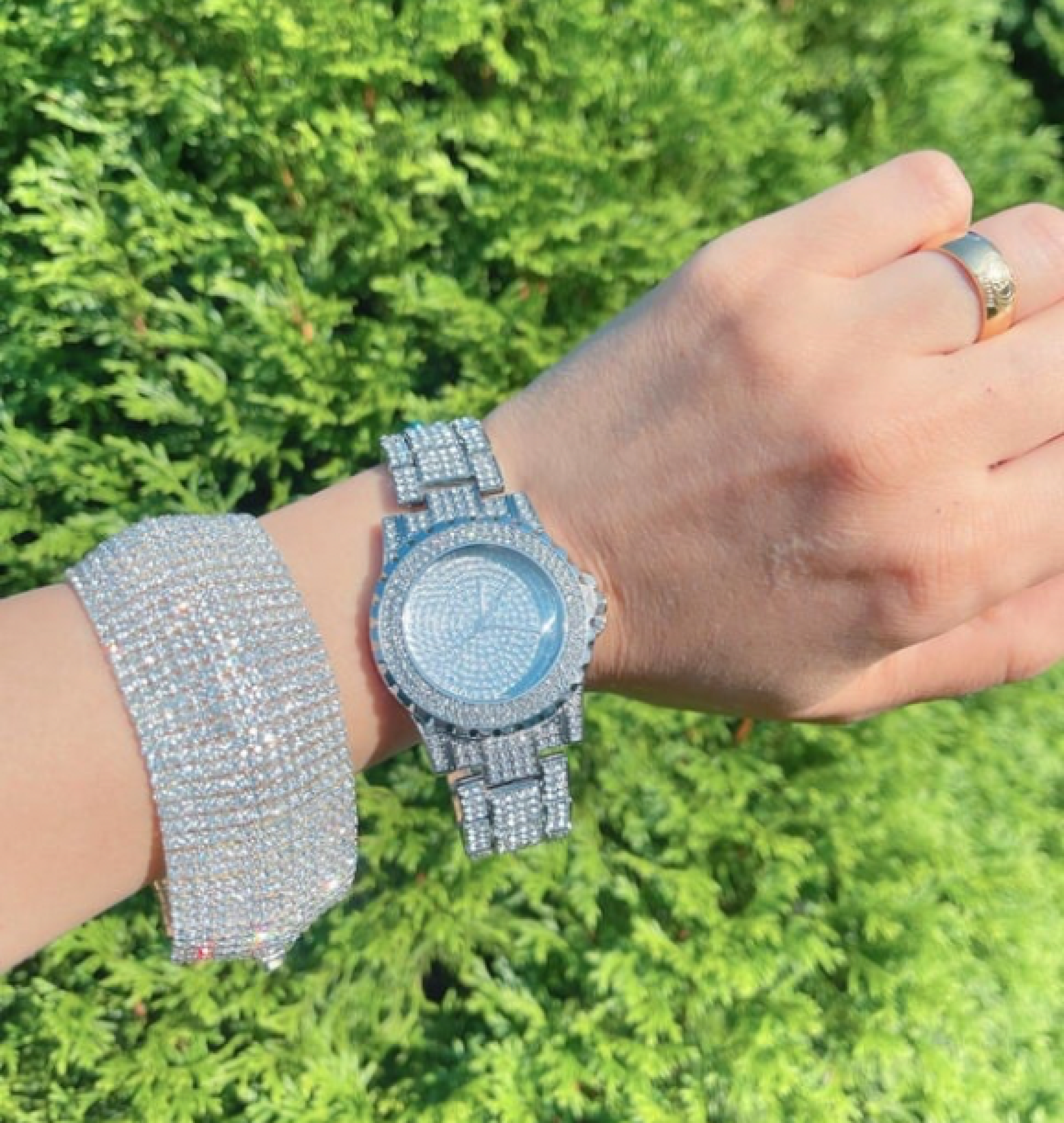 crystal watch