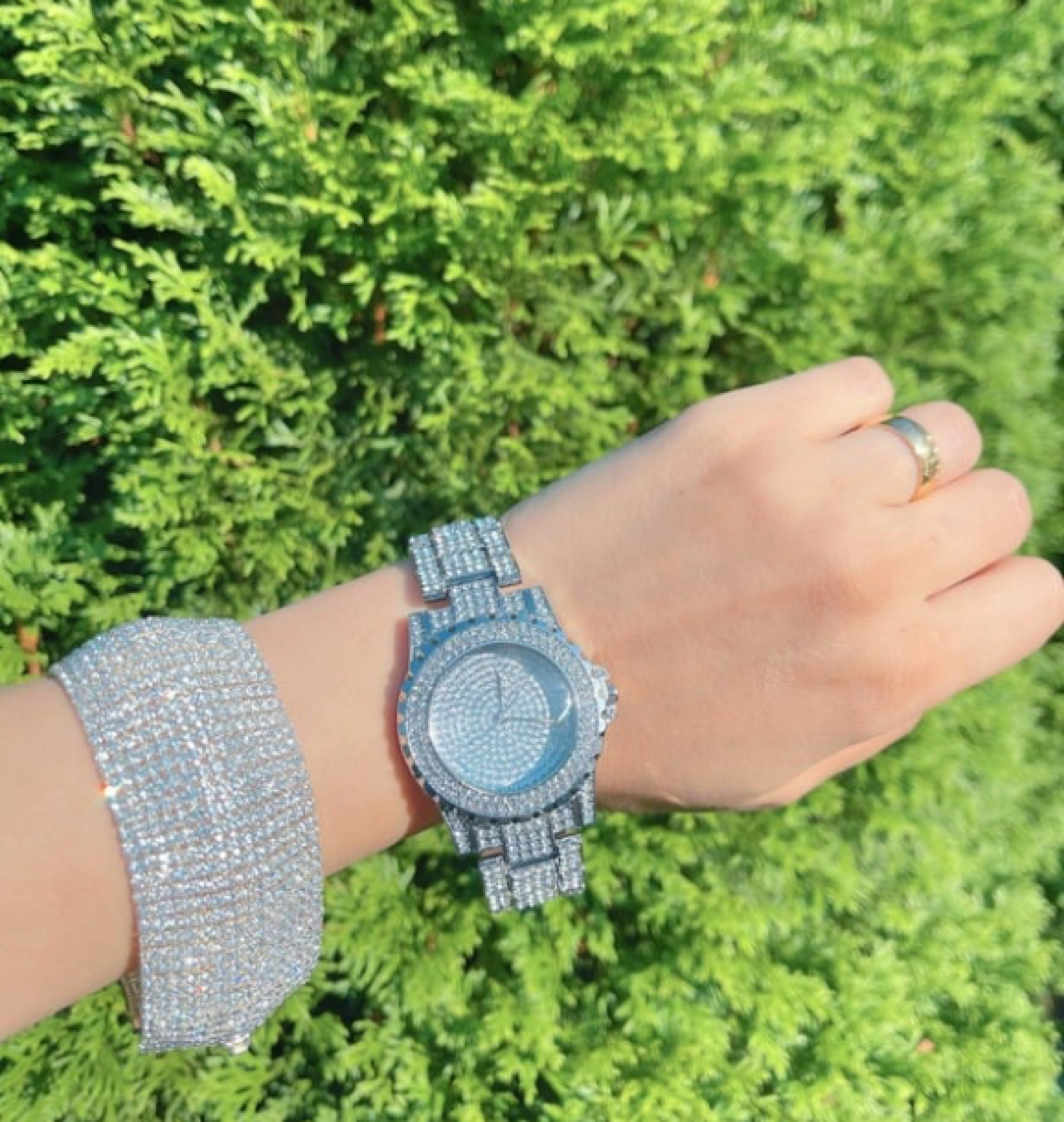 crystal watch