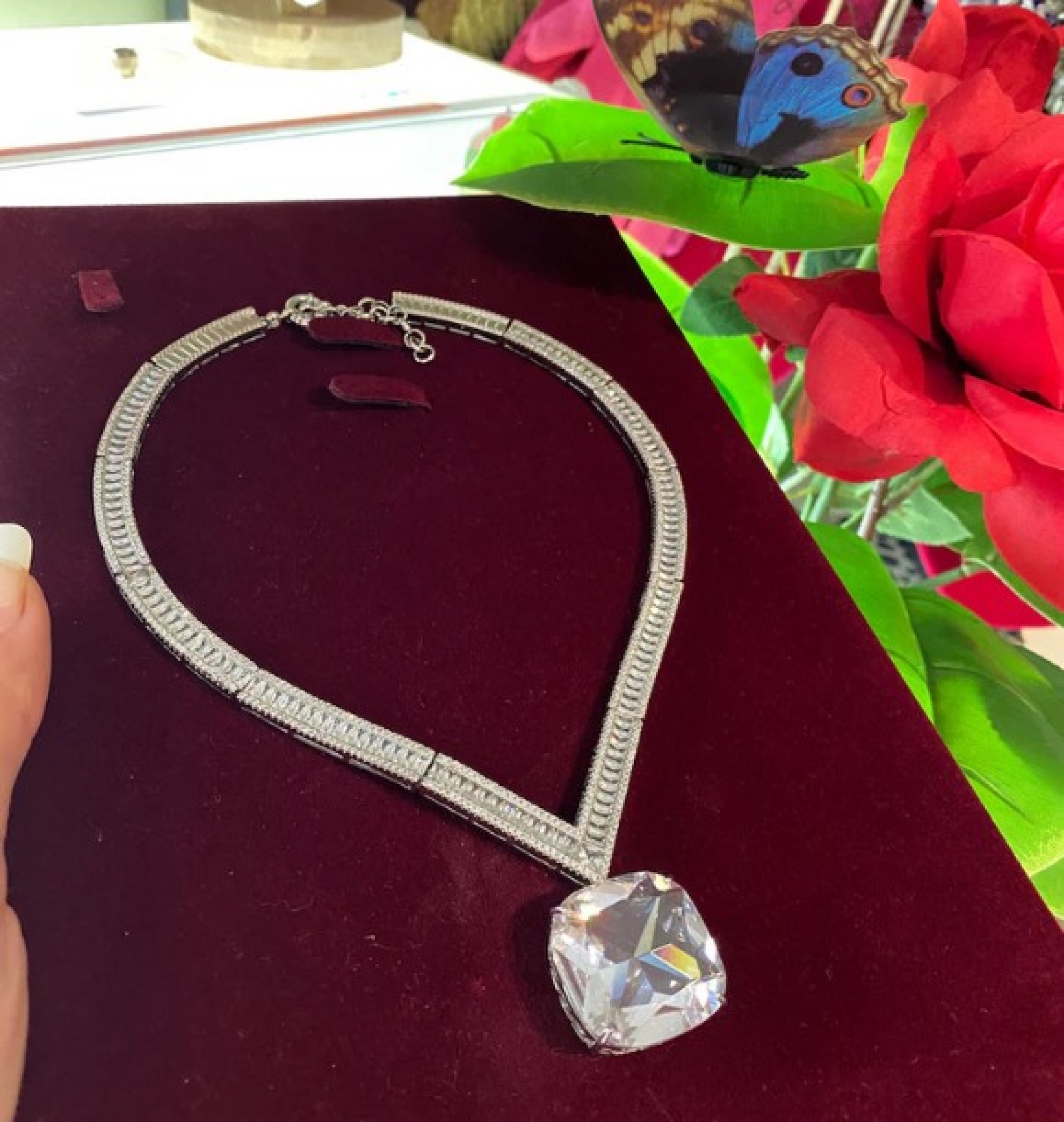 crystal choker
