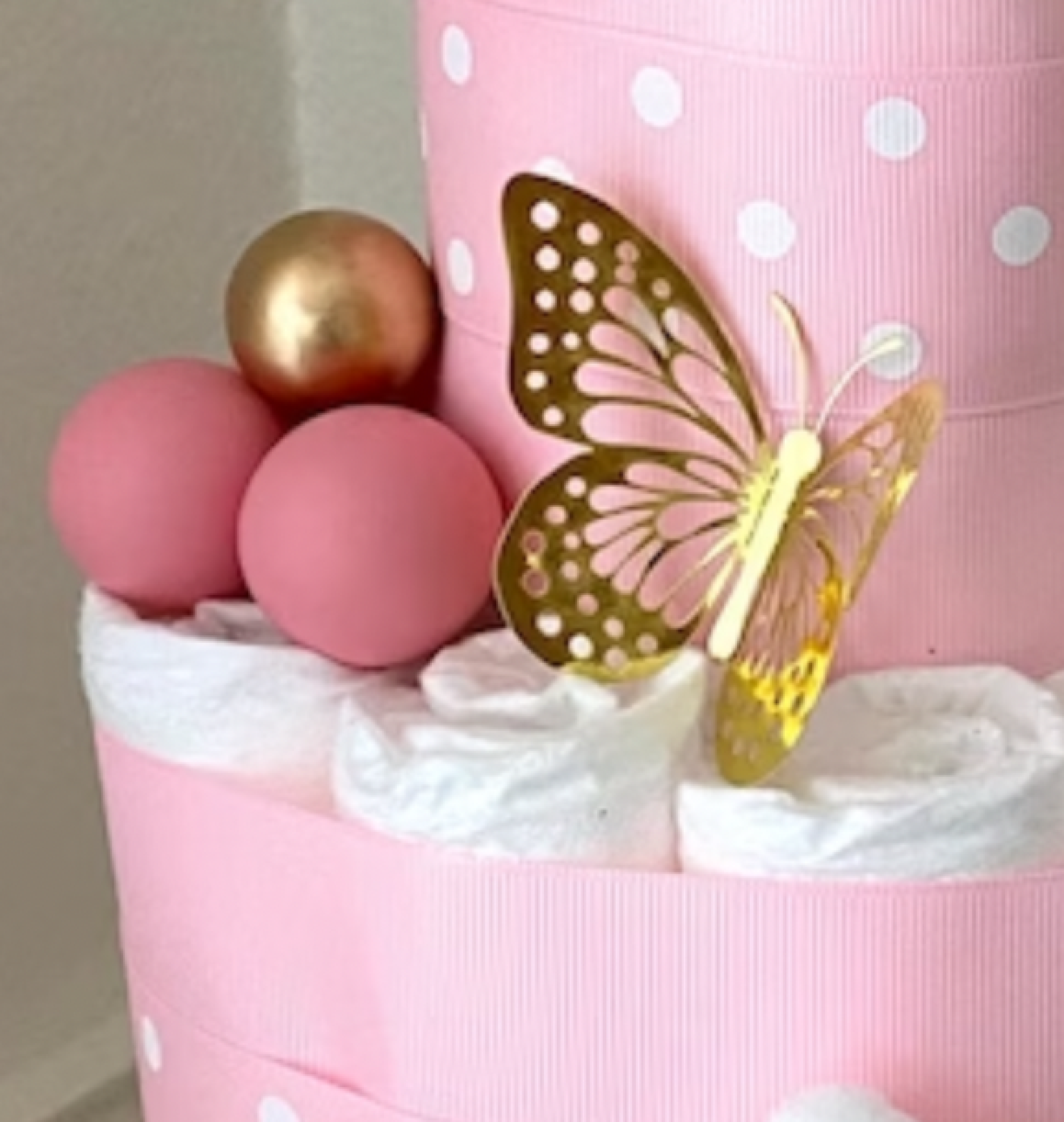 ballerina diaper cake