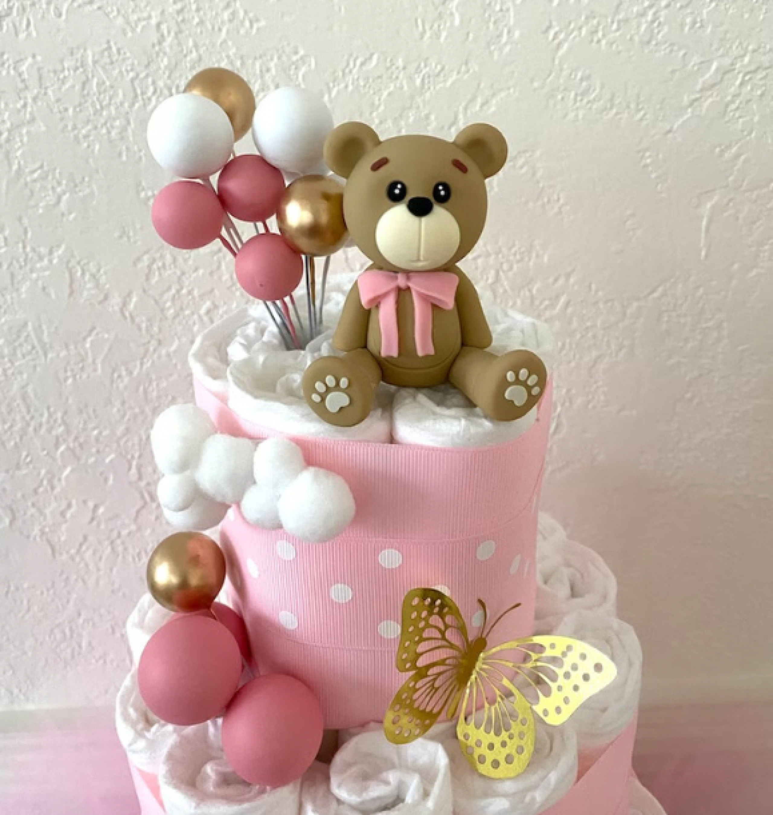 ballerina diaper cake