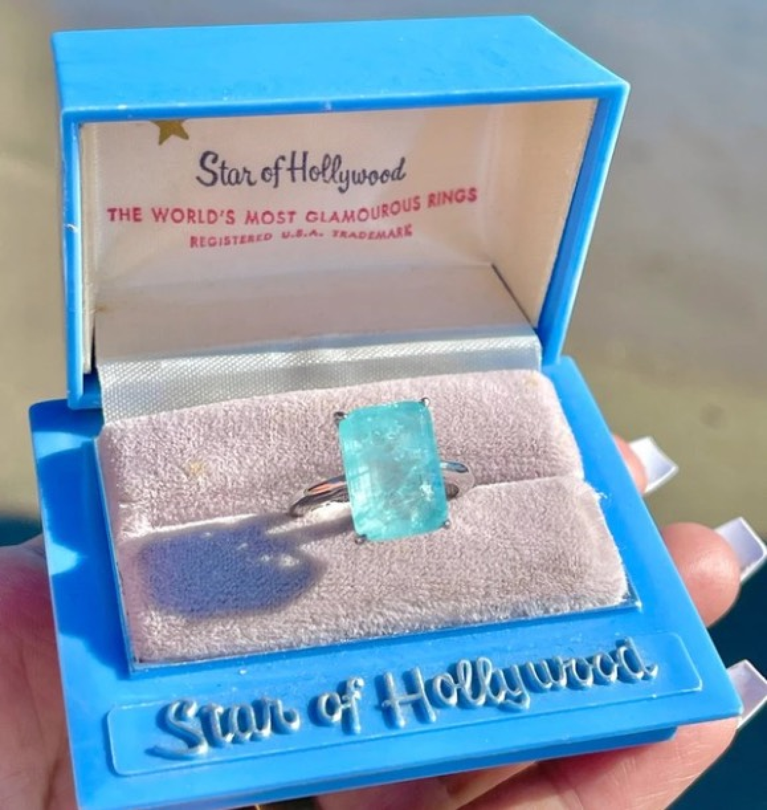 aquamarine ring