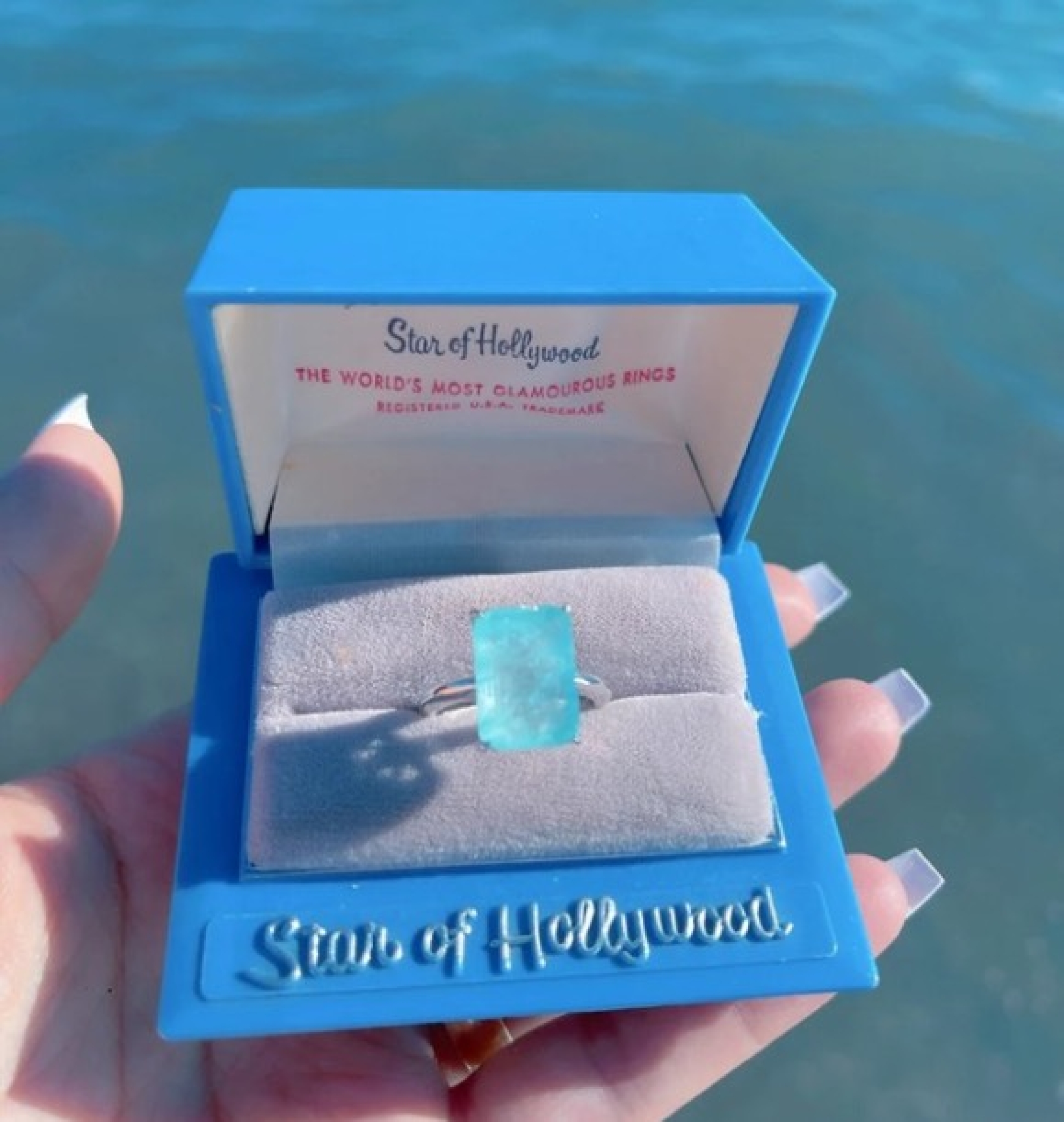 aquamarine ring
