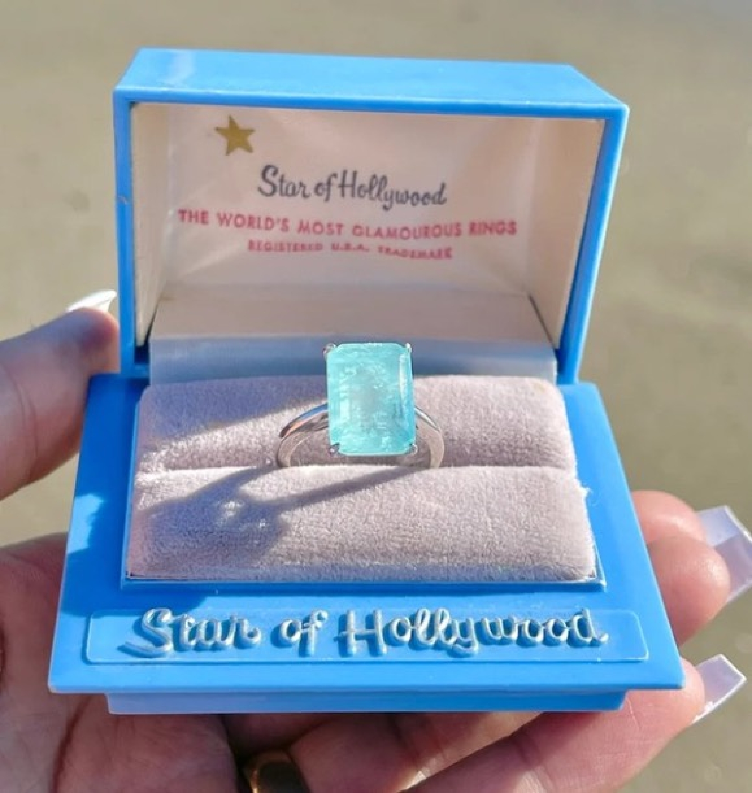 aquamarine ring