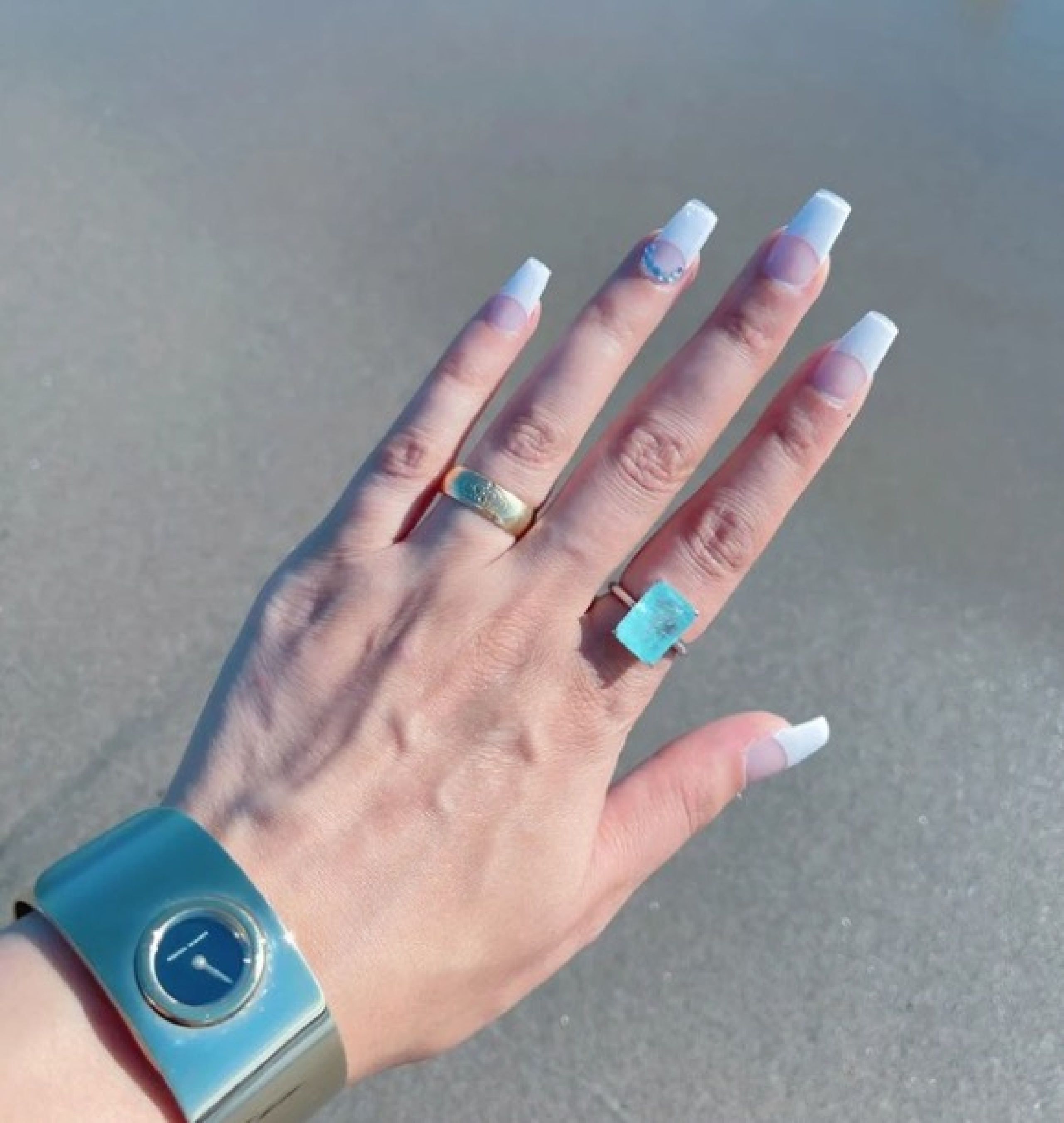 aquamarine ring