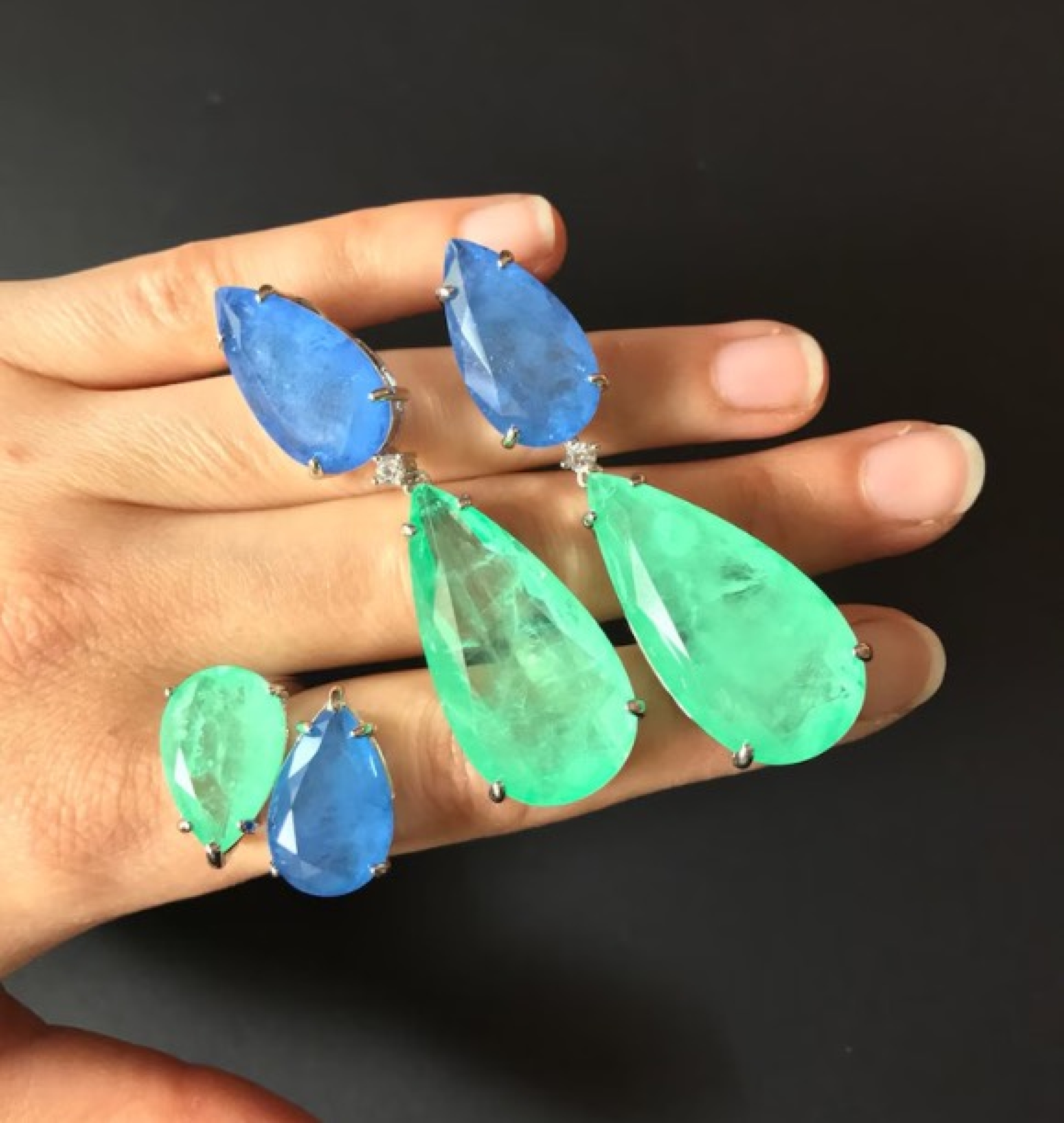 emerald  set