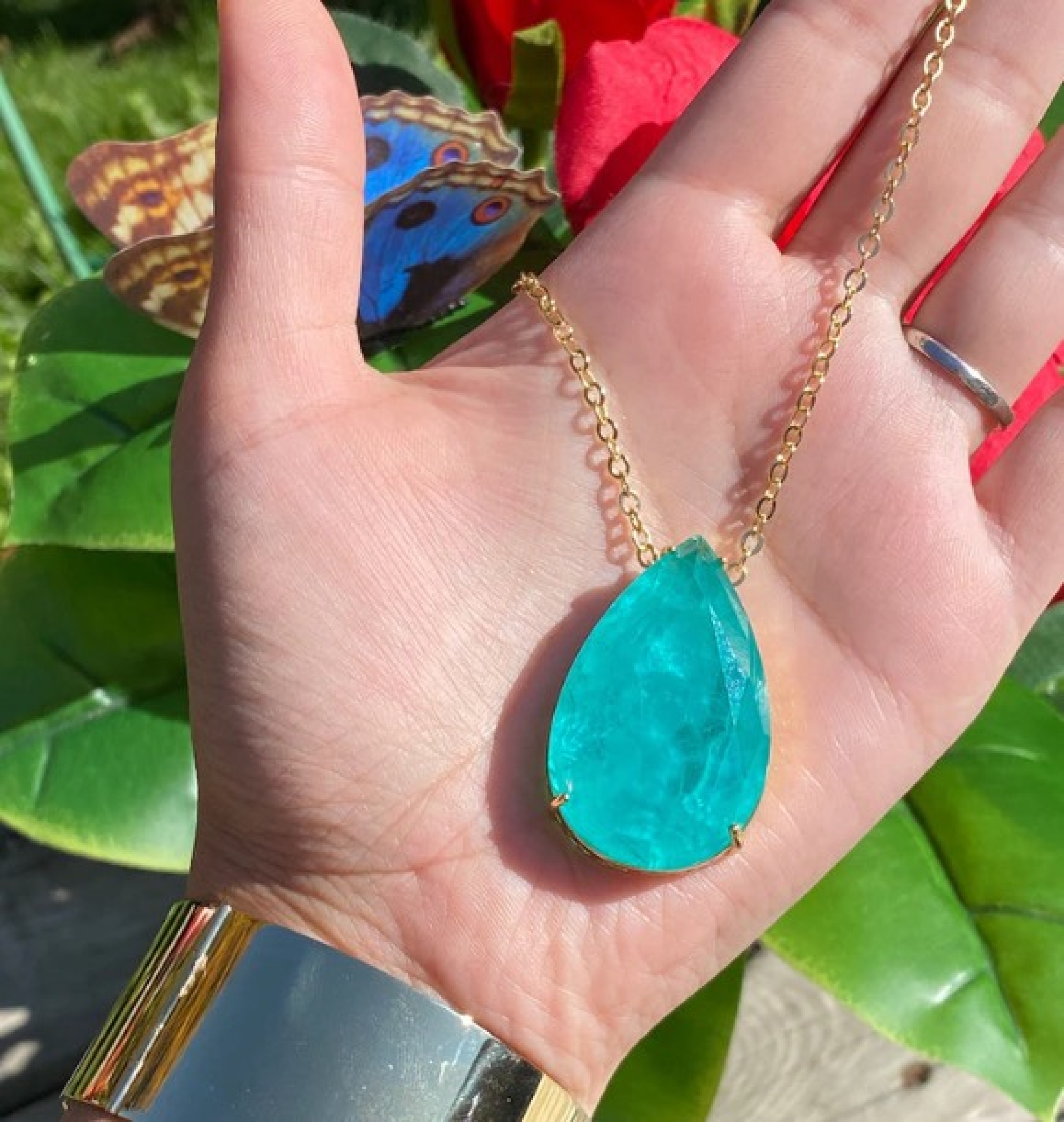 paraiba  necklace