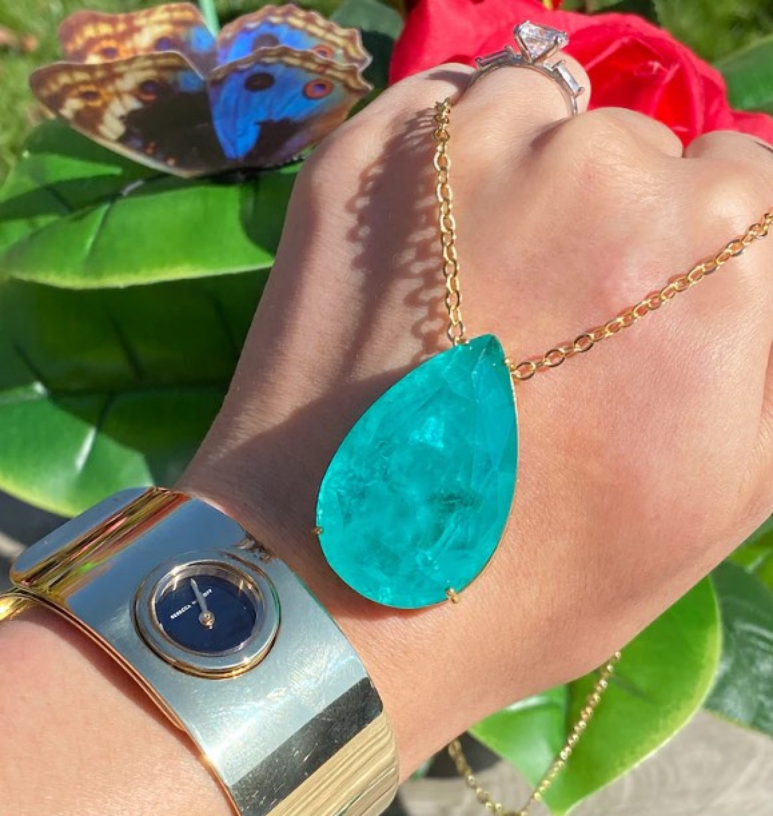 paraiba  necklace
