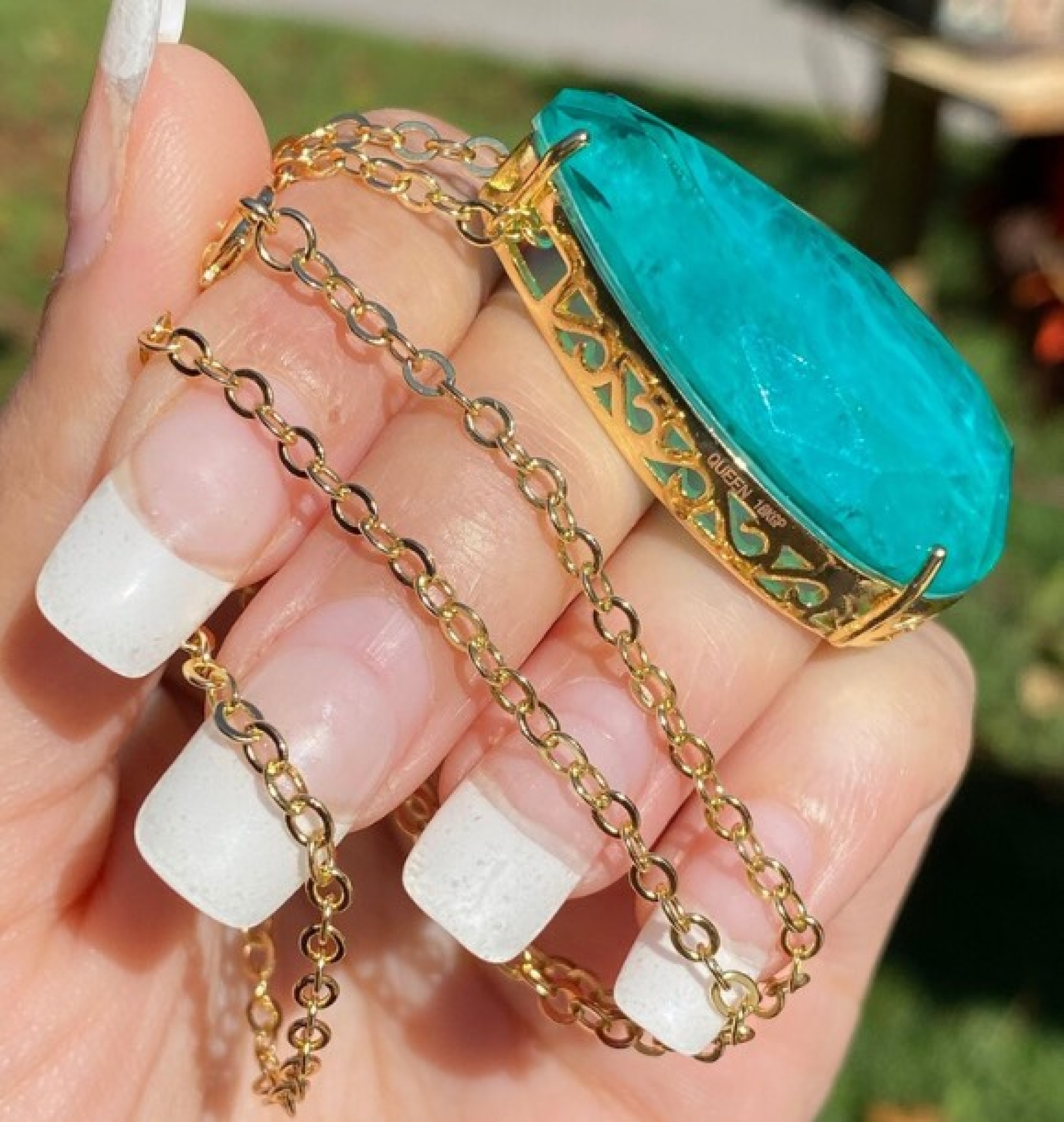 paraiba  necklace