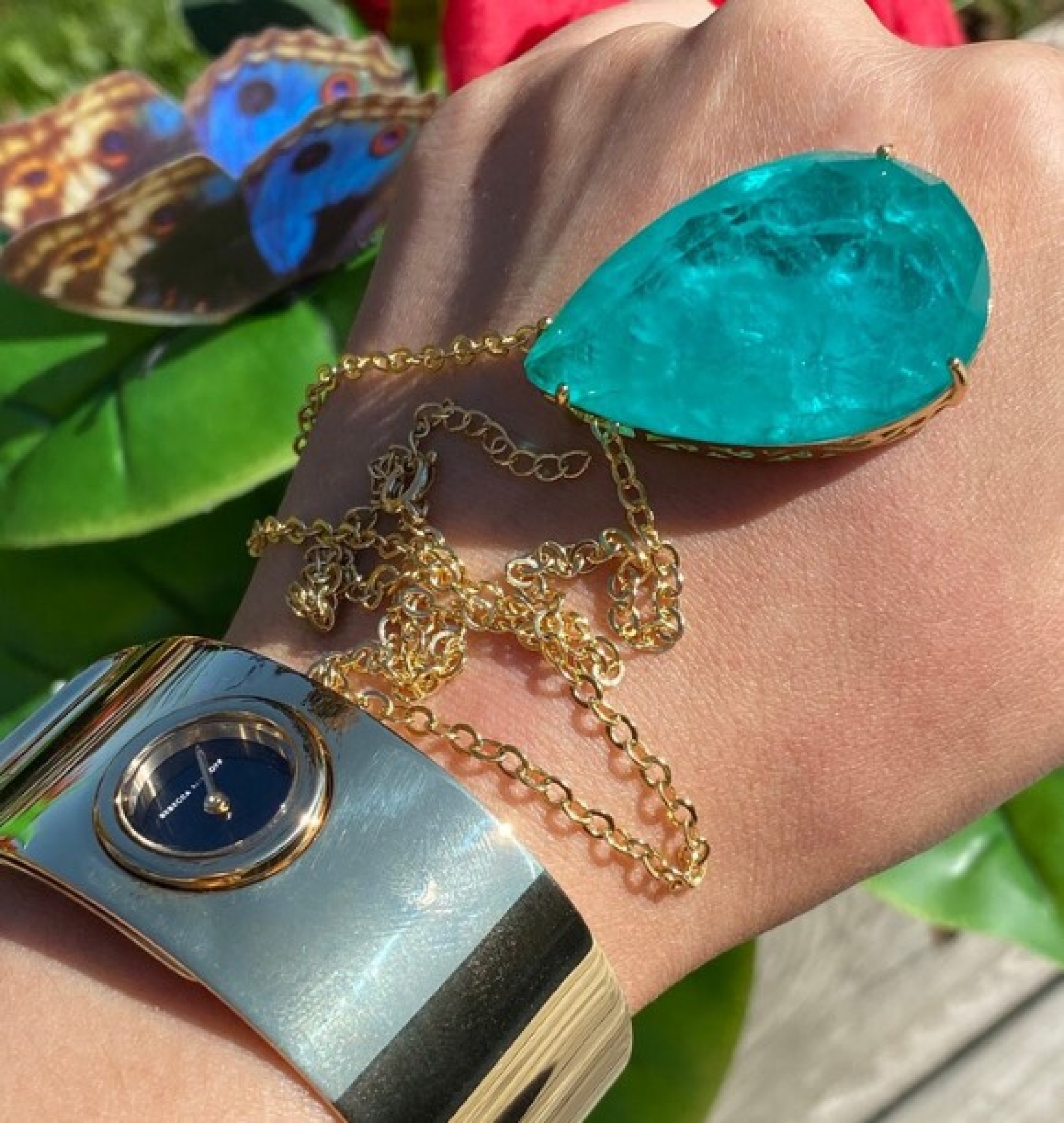 paraiba  necklace