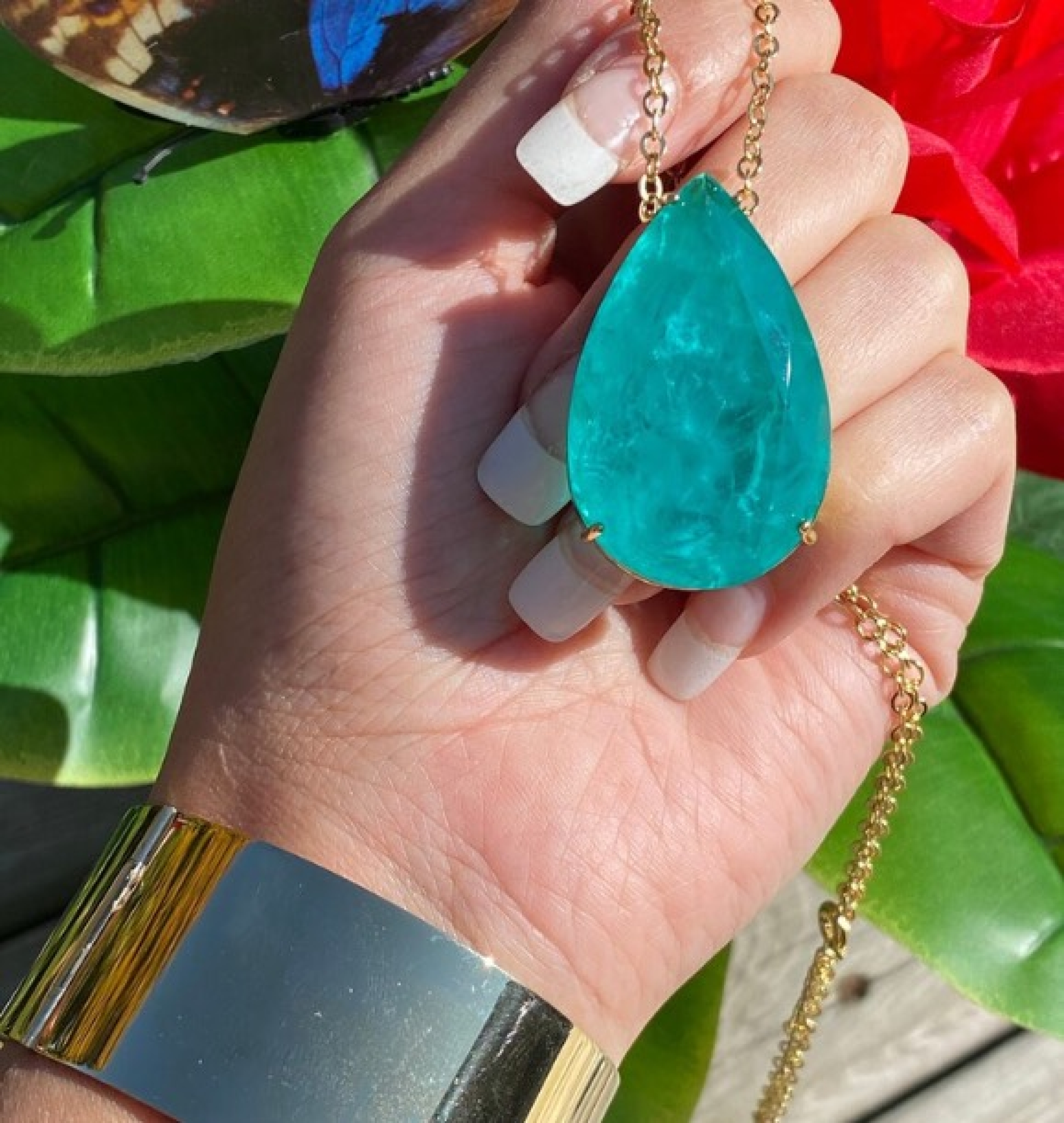paraiba  necklace