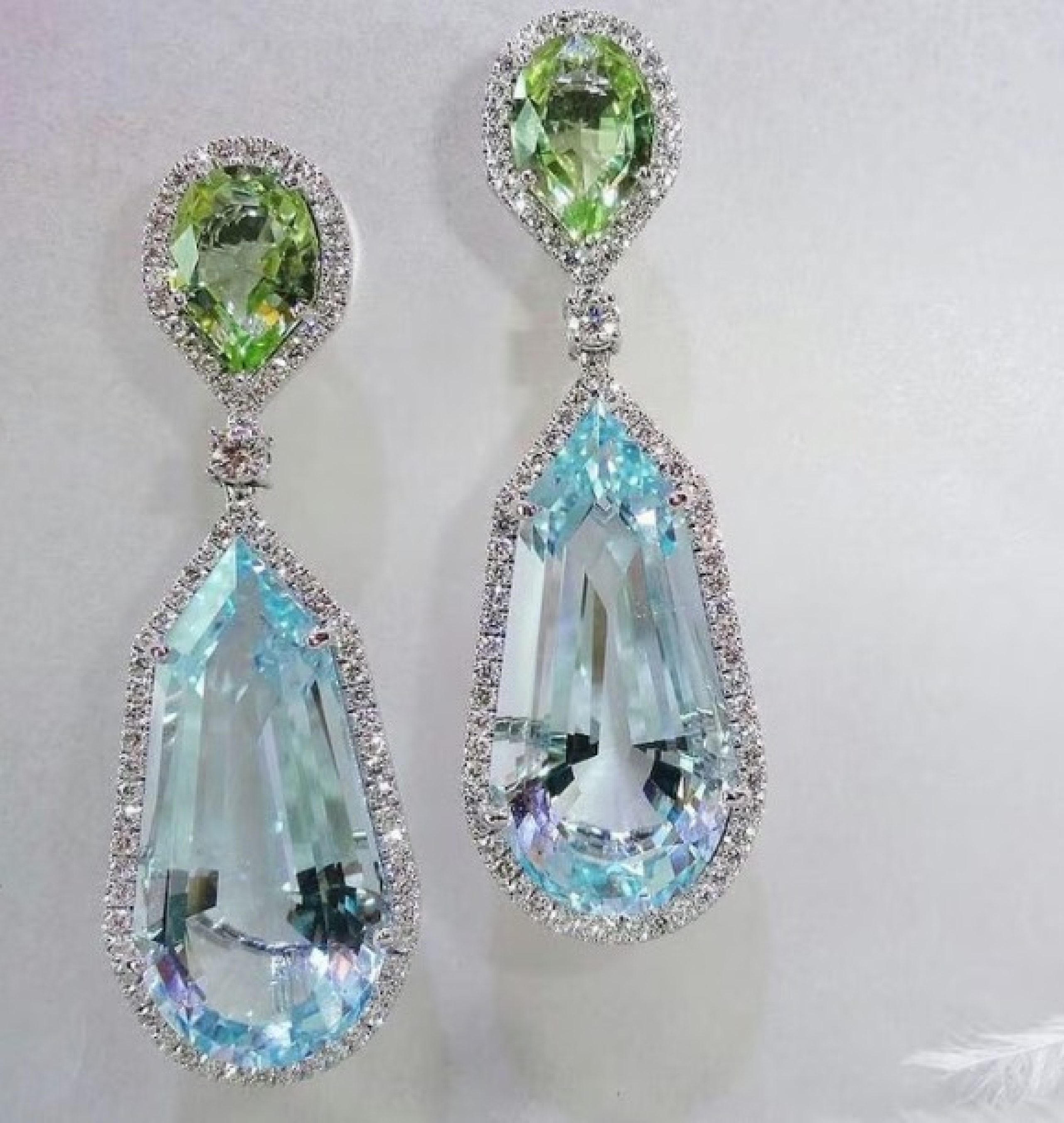 aquamarine earrings