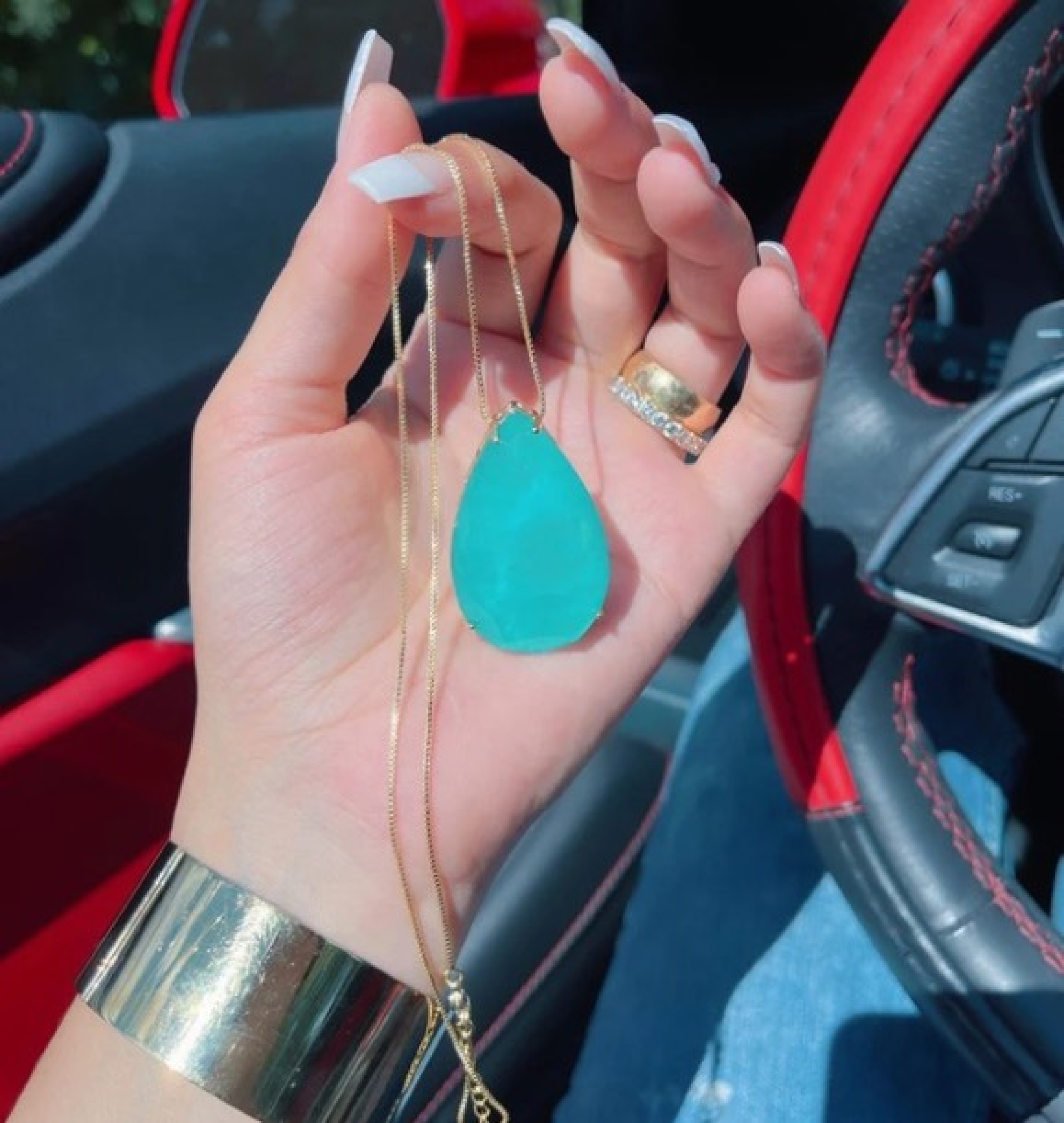 paraiba  necklace