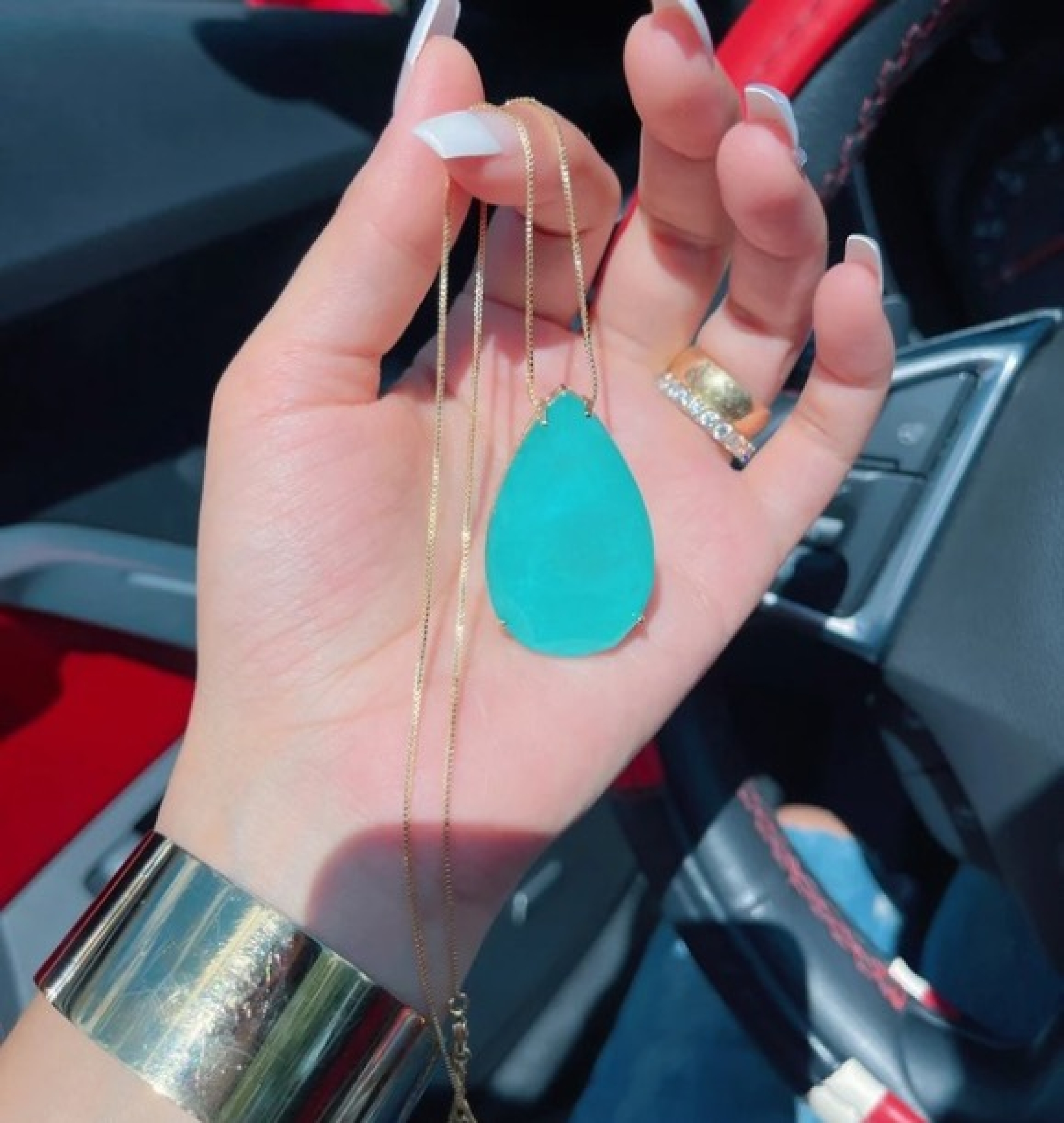 paraiba  necklace